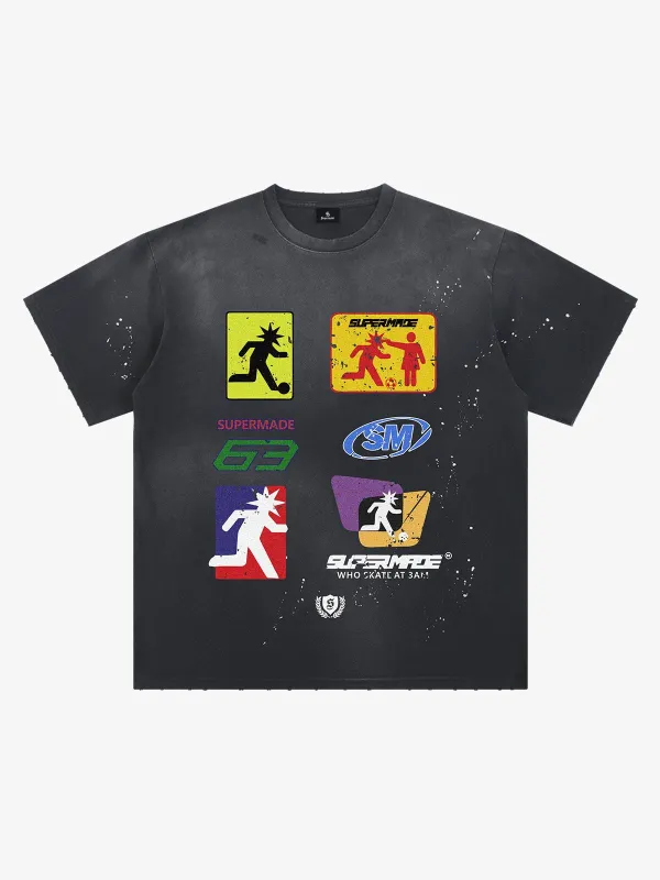 Vintage Soccer Icon Graphic T-Shirt made by Thesupermade
