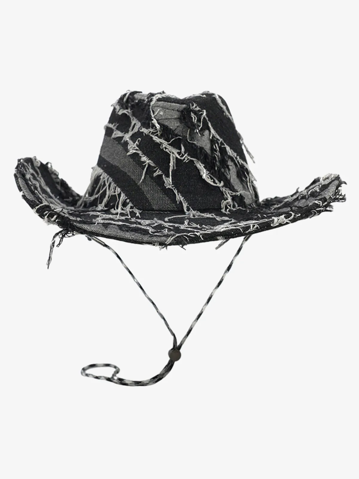 Distressed Patchwork Cowboy Hat sold by Thesupermade product image thumbnail 2