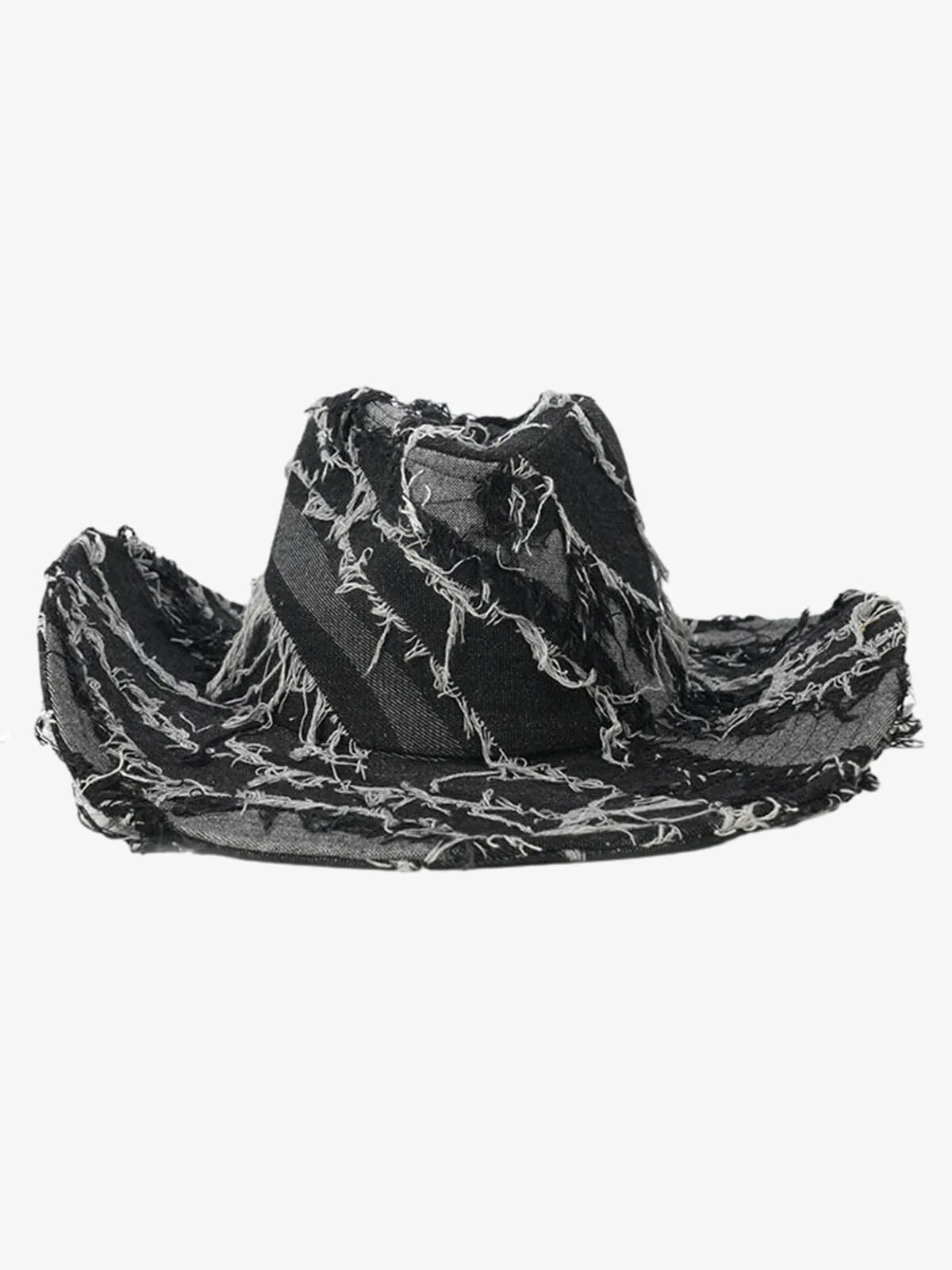 Distressed Patchwork Cowboy Hat sold by Thesupermade product image thumbnail 3