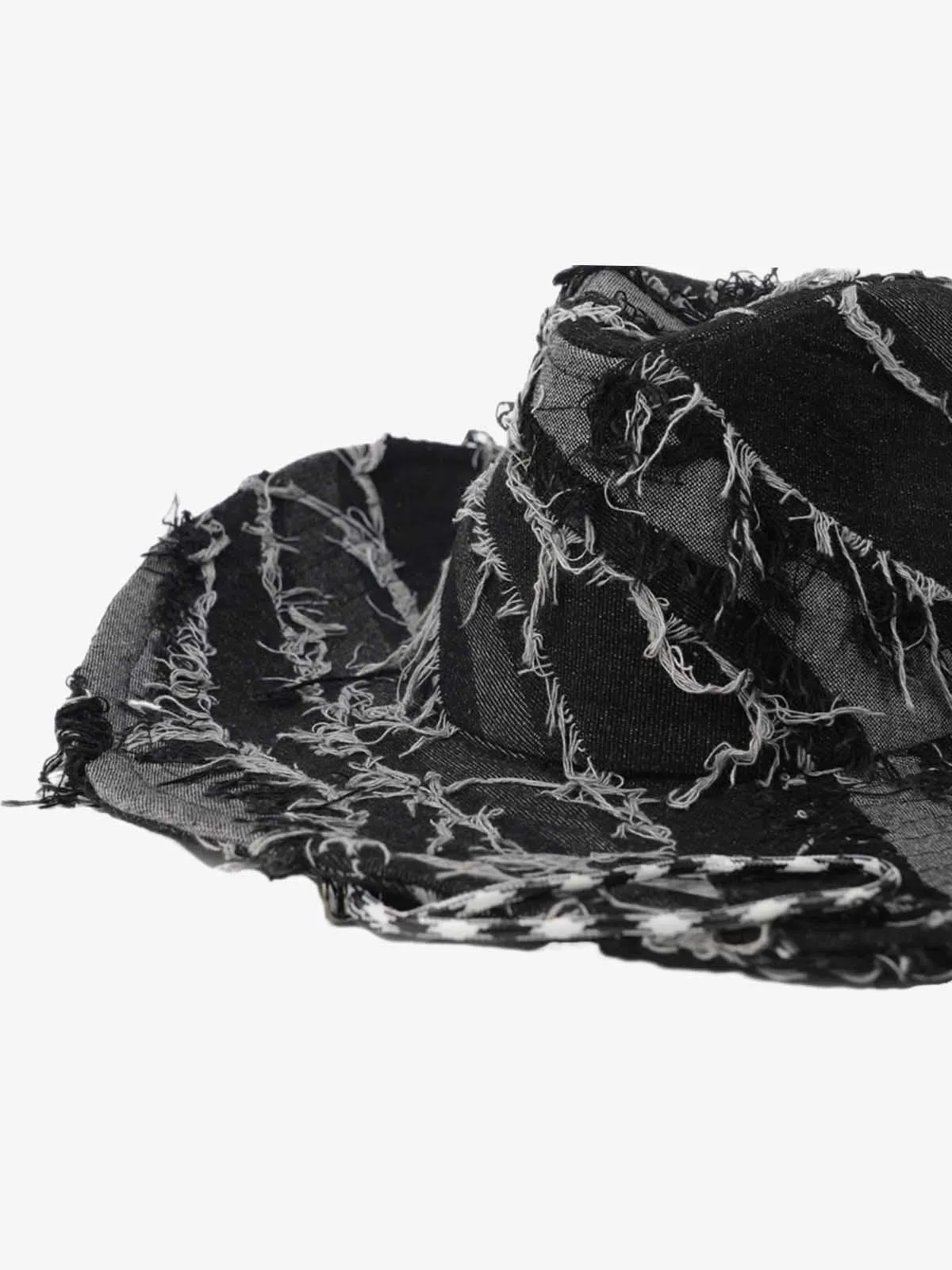 Distressed Patchwork Cowboy Hat sold by Thesupermade product image thumbnail 4