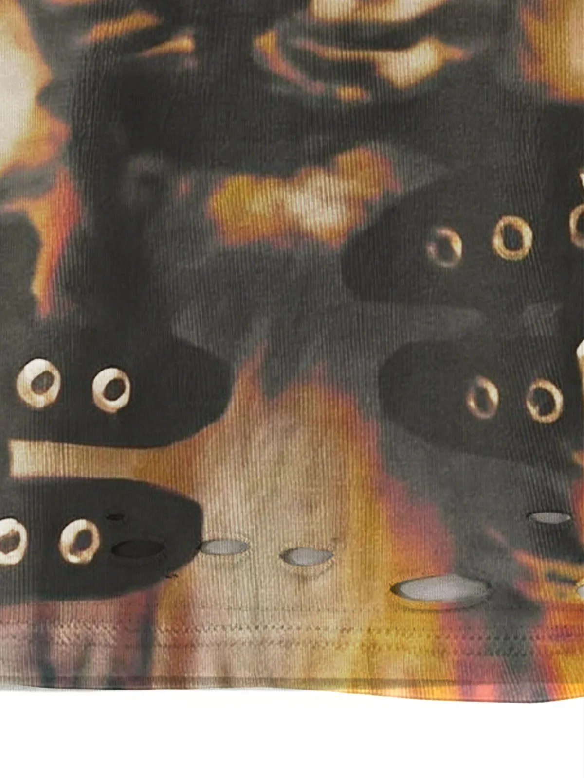 Grunge Graphic Fake Layer Camo Sleeve T-Shirt sold by Thesupermade product image thumbnail 5