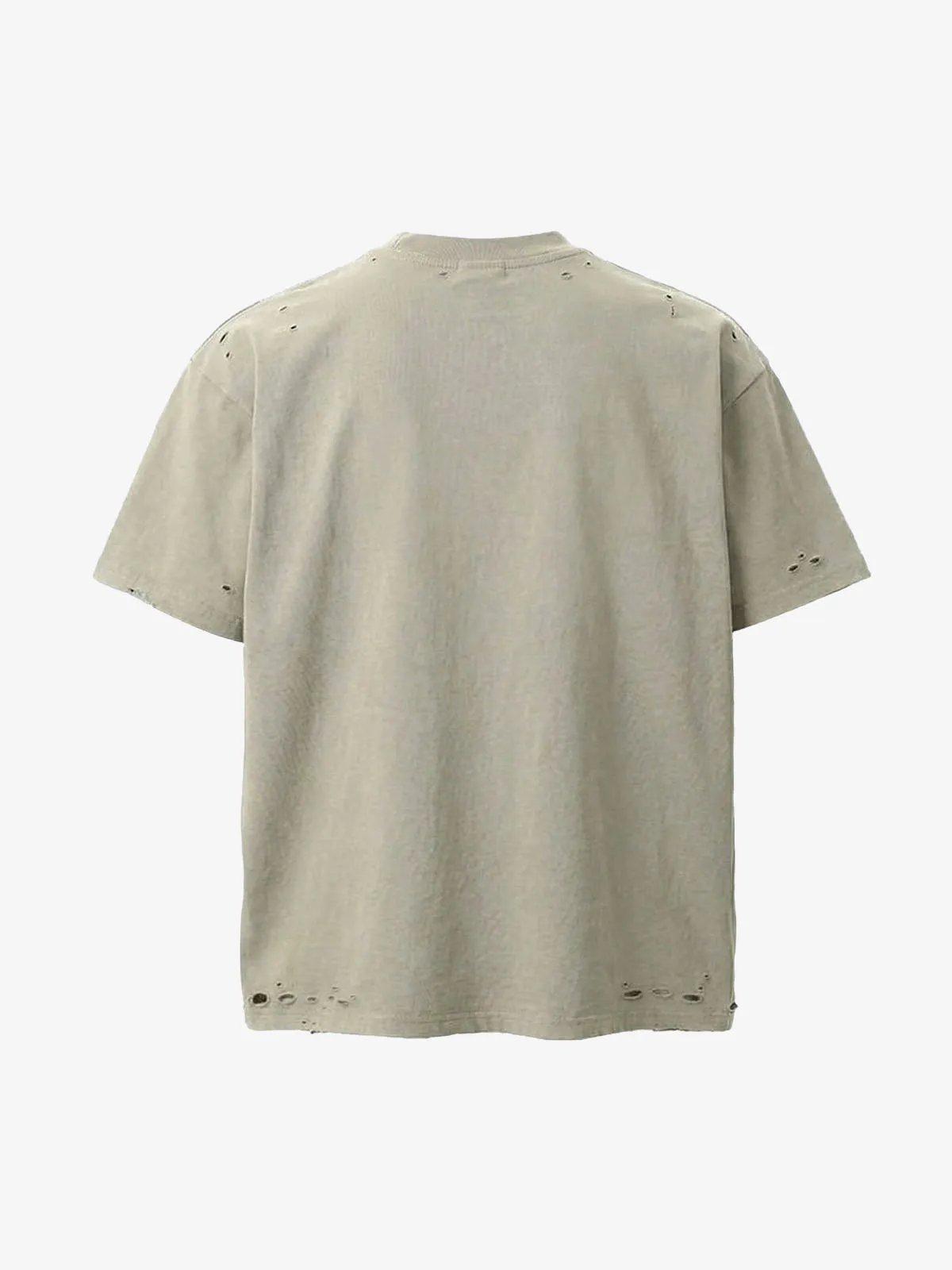 Distressed Camo Graphic T-Shirt sold by Thesupermade product image thumbnail 2