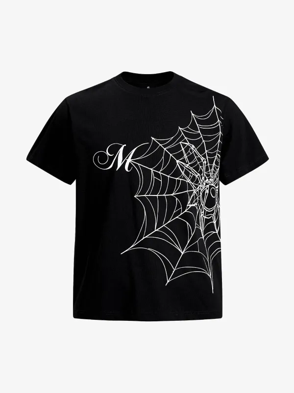 Spider Web Graphic T-Shirt made by Thesupermade