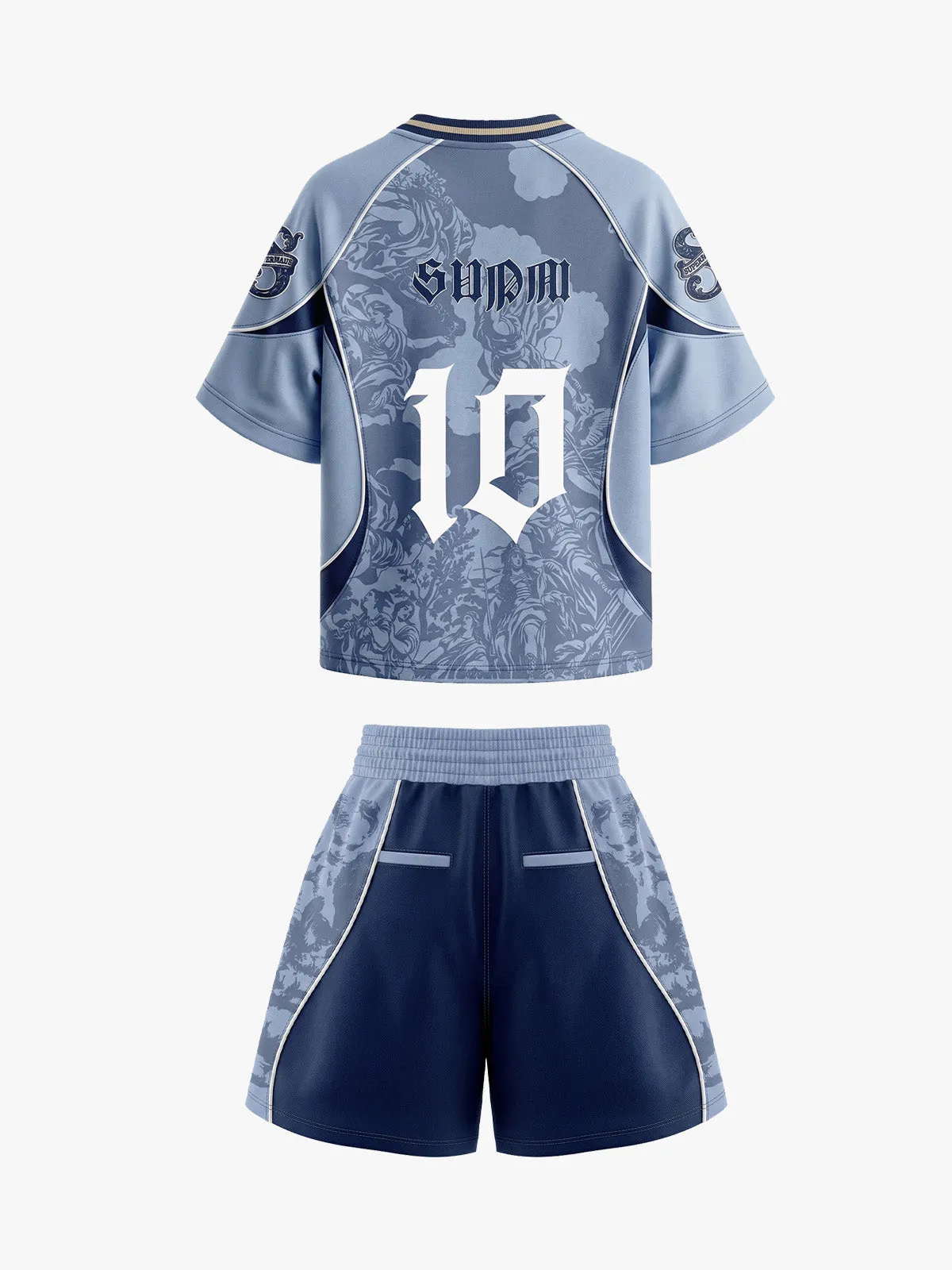 Retro Italian Style Custom Jersey Set sold by Thesupermade product image thumbnail 2