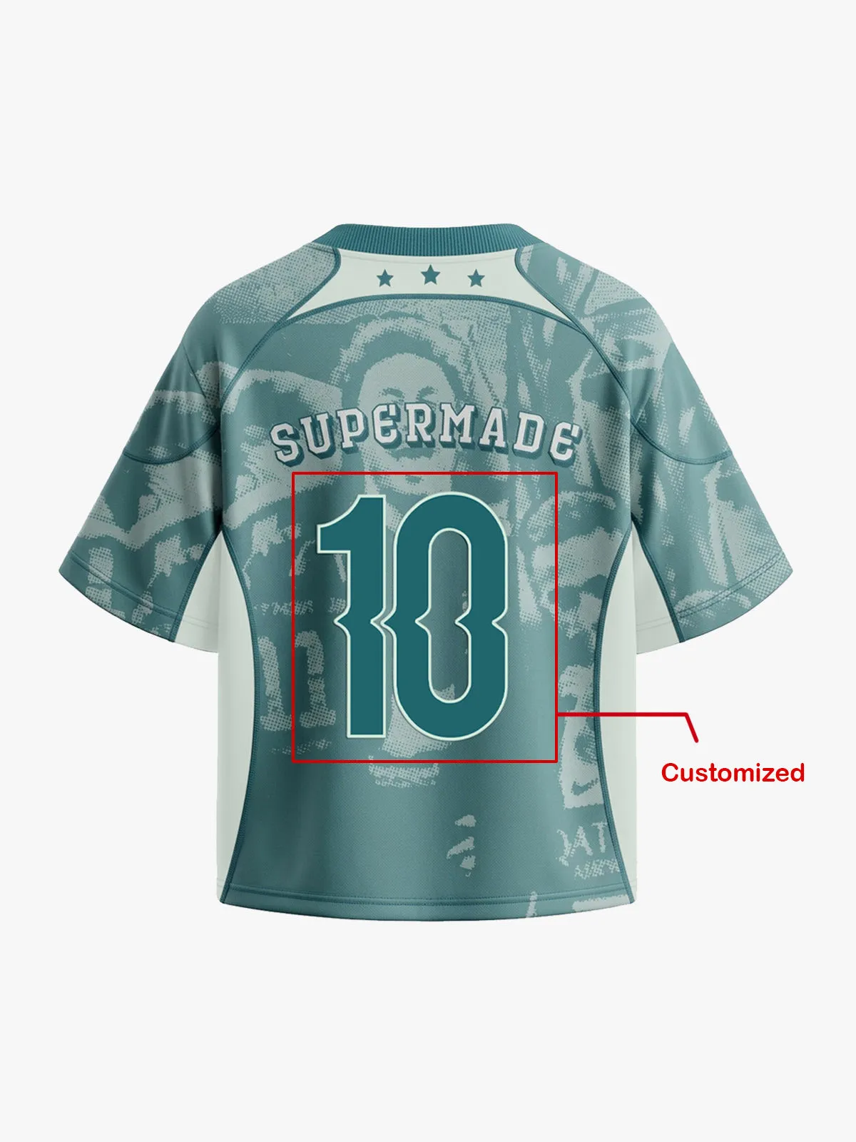 Retro World Cup Custom Jersey Set - 2627 sold by Thesupermade product image thumbnail 4
