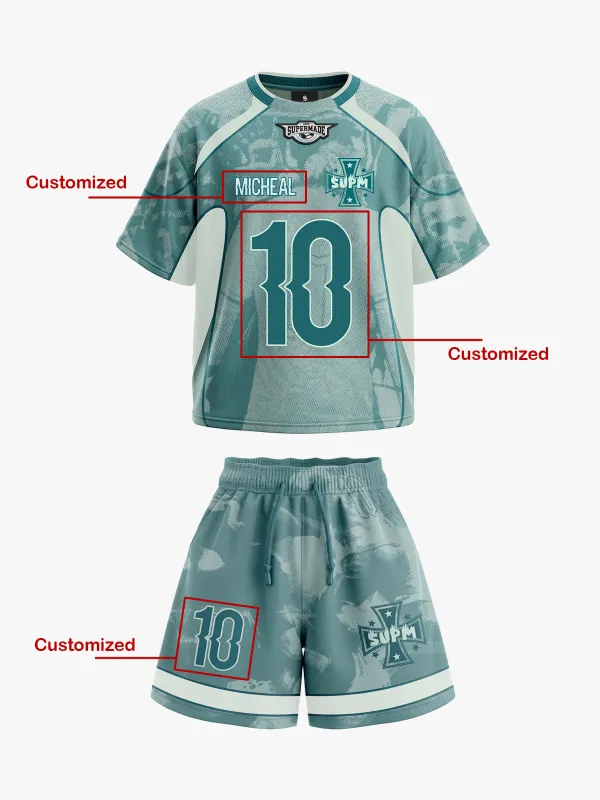 Retro World Cup Custom Jersey Set - 2627 made by Thesupermade