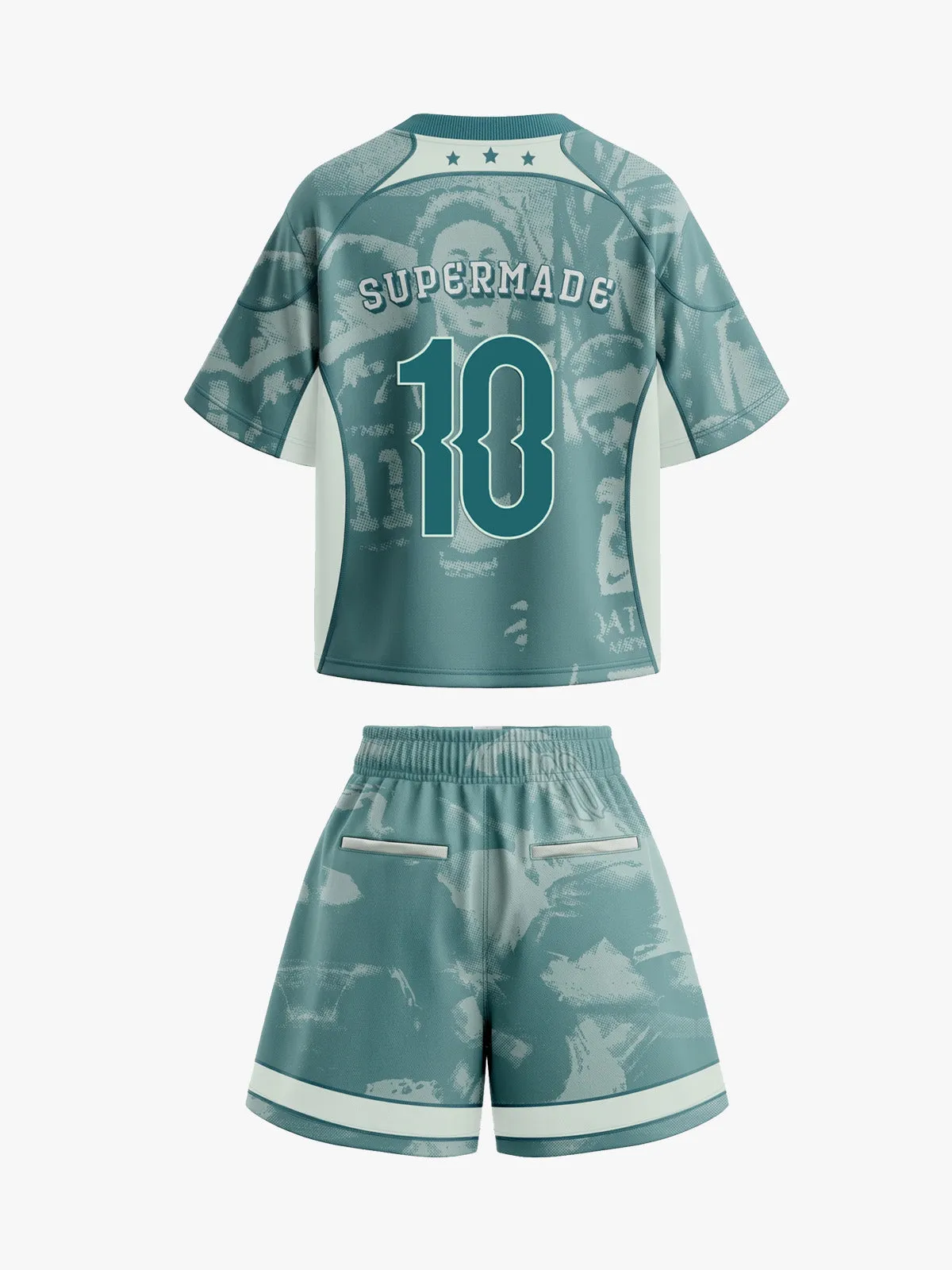 Retro World Cup Custom Jersey Set - 2627 sold by Thesupermade product image thumbnail 2