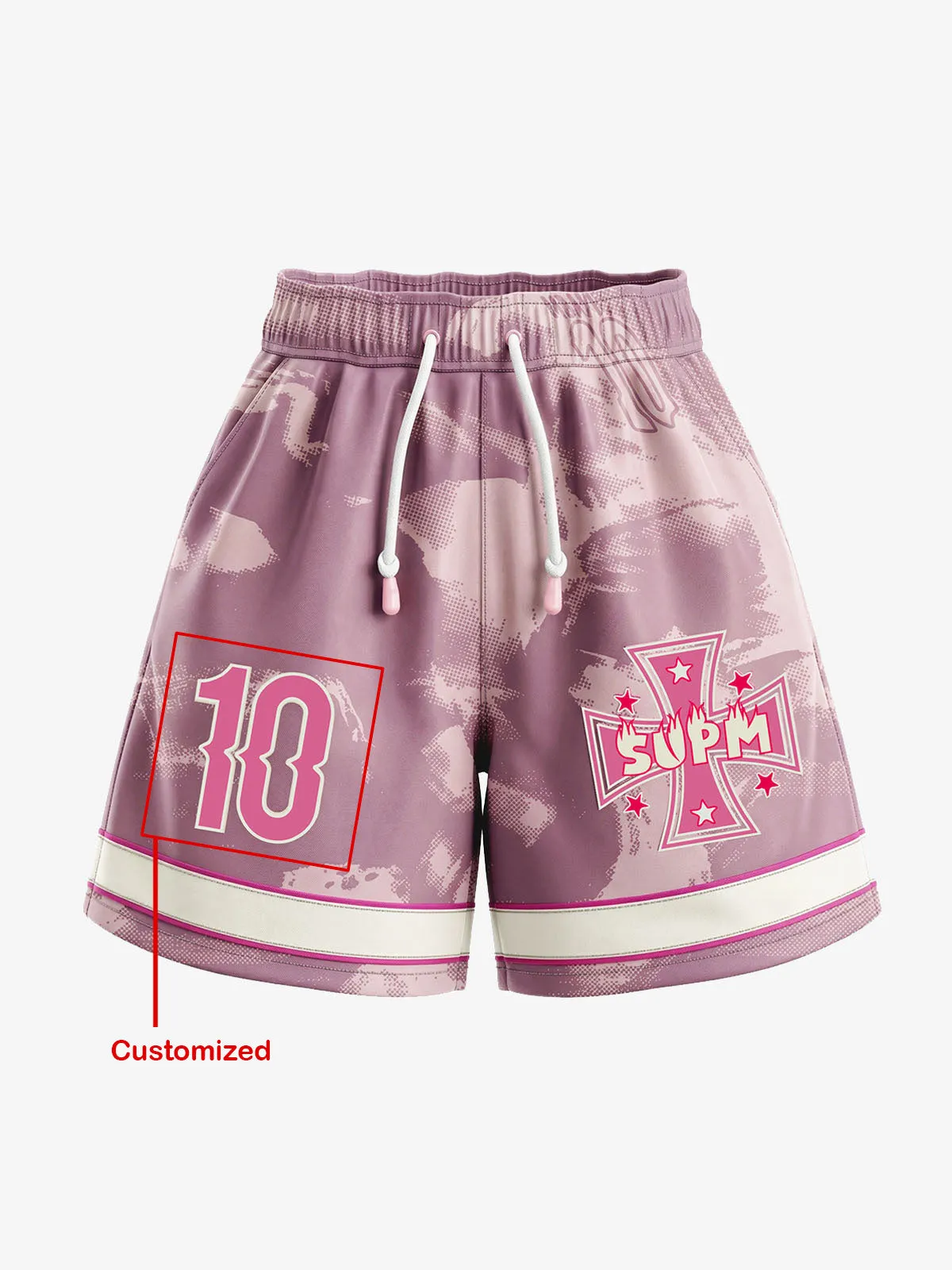 Retro Print Pink Custom Jersey Set - 2621 sold by Thesupermade product image thumbnail 5