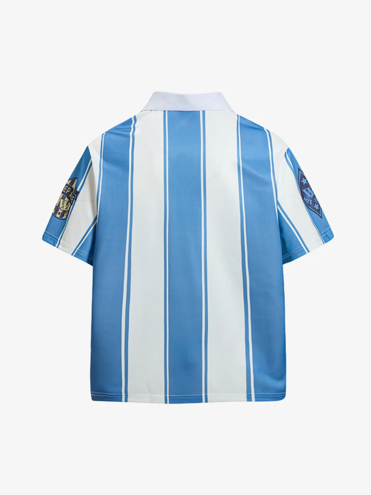 Forever Retro Football Club Striped Jersey sold by Thesupermade product image thumbnail 4