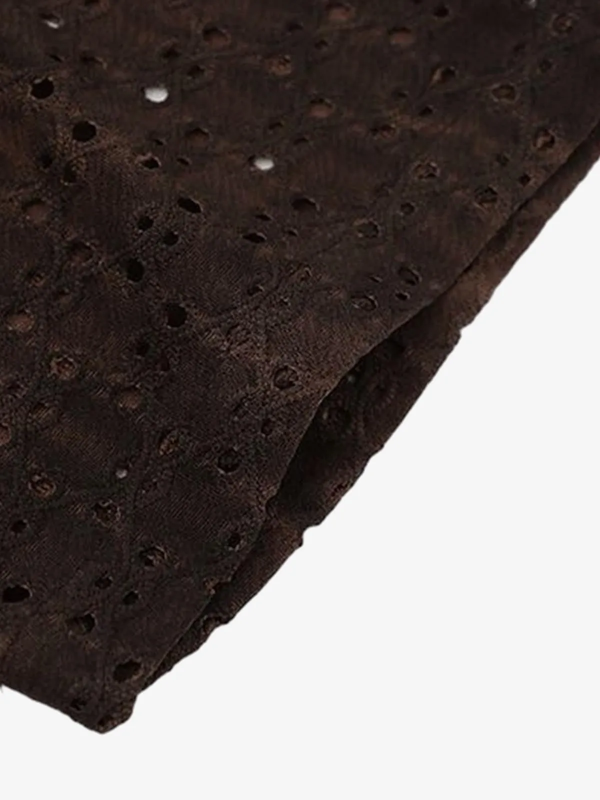 Perforated Acid-Wash Short Sleeve Shirt sold by Thesupermade product image thumbnail 5