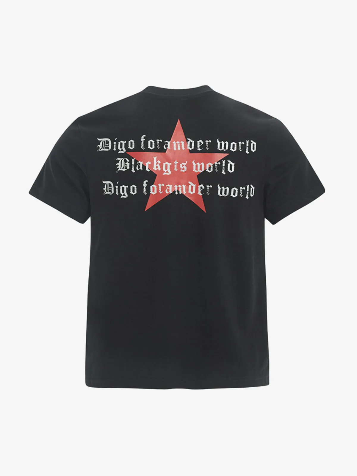 Cyber-Star Gothic Graphic T-Shirt sold by Thesupermade product image thumbnail 3
