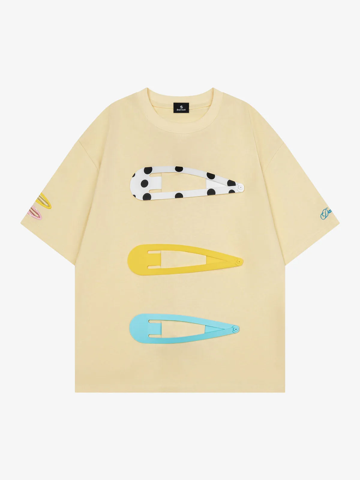 Retro Hairpin Pop Art Graphic T-Shirt sold by Thesupermade product image thumbnail 2