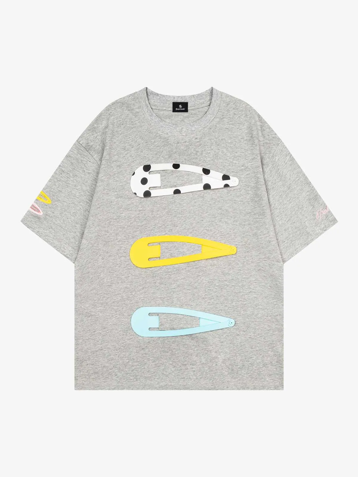 Retro Hairpin Pop Art Graphic T-Shirt sold by Thesupermade product image thumbnail 3
