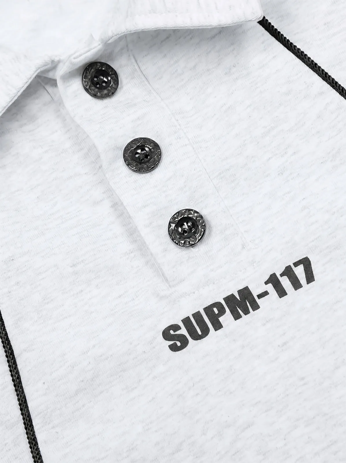 Tech-Panel Contrast Polo Shirt sold by Thesupermade product image thumbnail 3