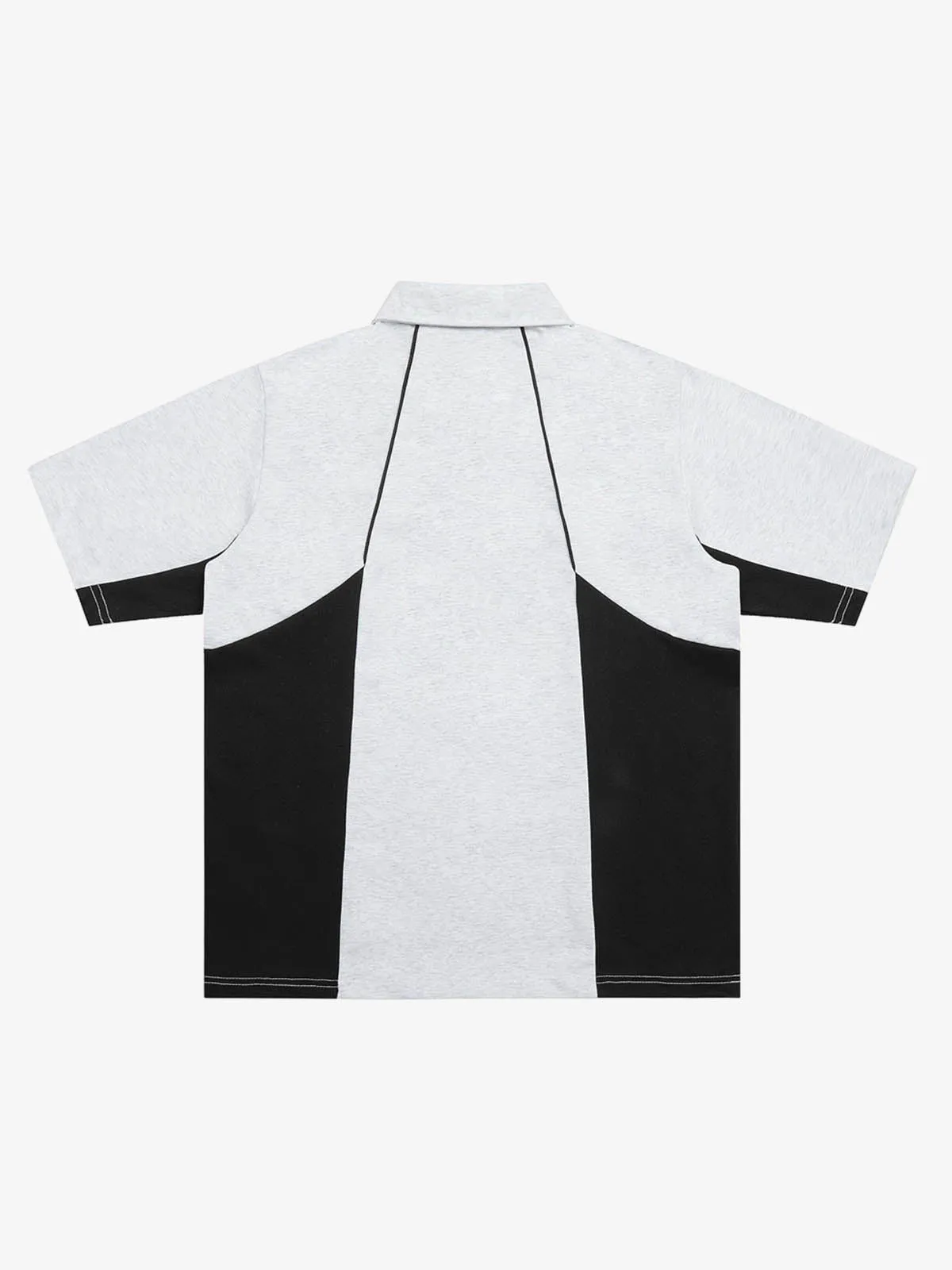 Tech-Panel Contrast Polo Shirt sold by Thesupermade product image thumbnail 2