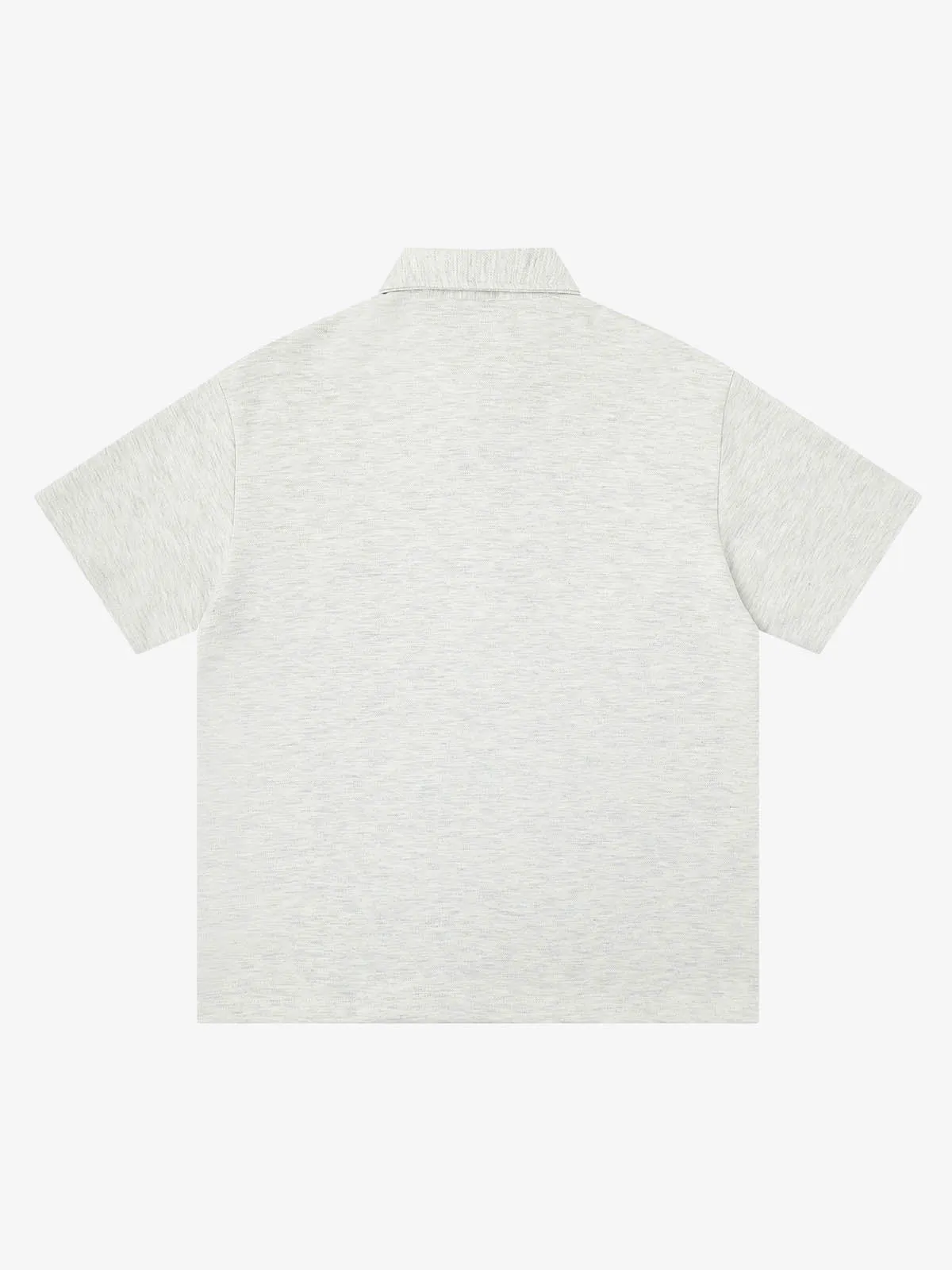 Stellar Embroidery Jersey Polo Shirt sold by Thesupermade product image thumbnail 3
