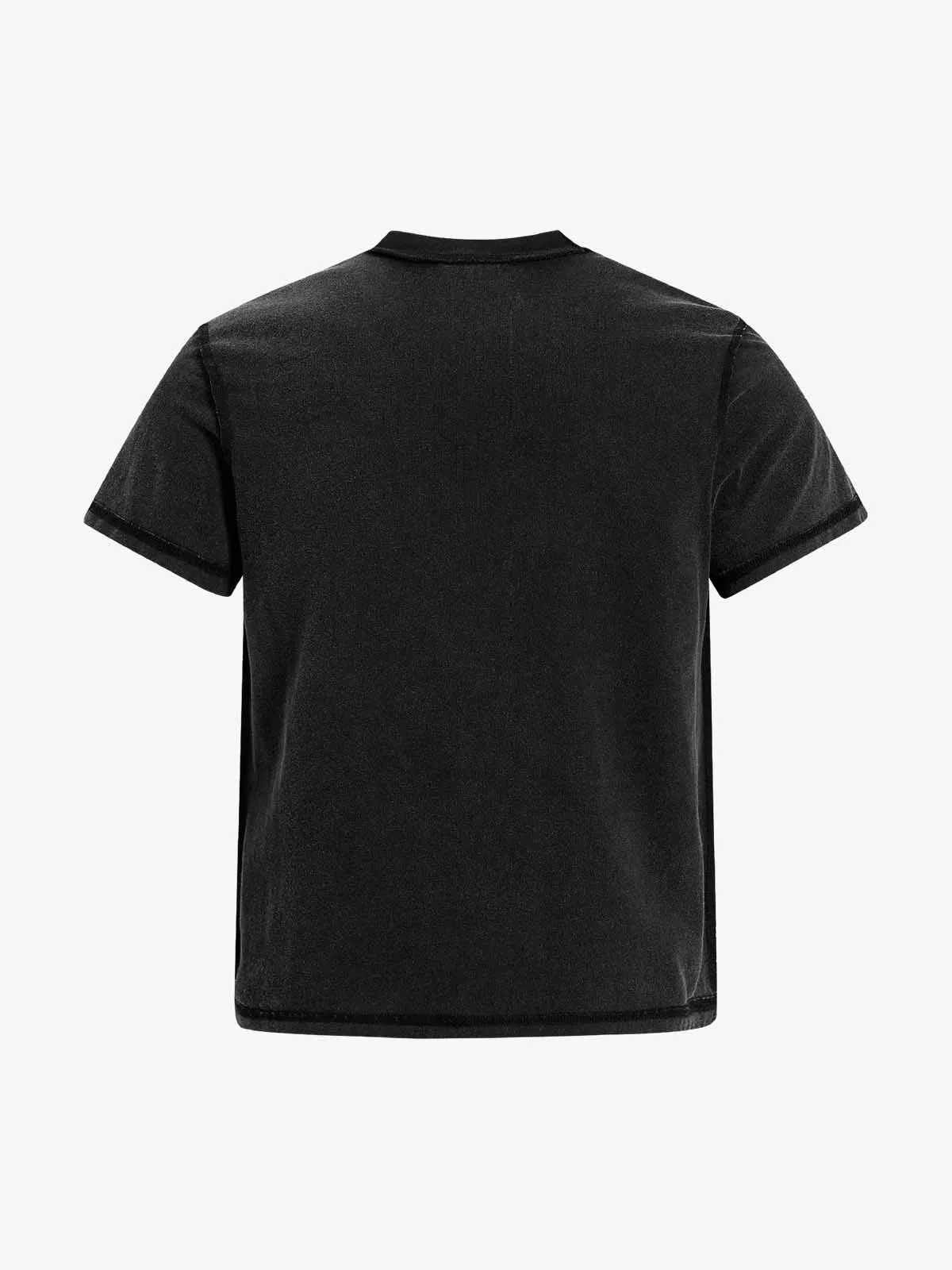 Washed Graphic Deconstructed Punk T-Shirt sold by Thesupermade product image thumbnail 2
