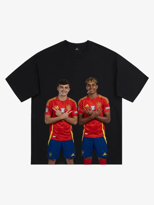 Spanish Duo Graphic T-Shirt made by Thesupermade