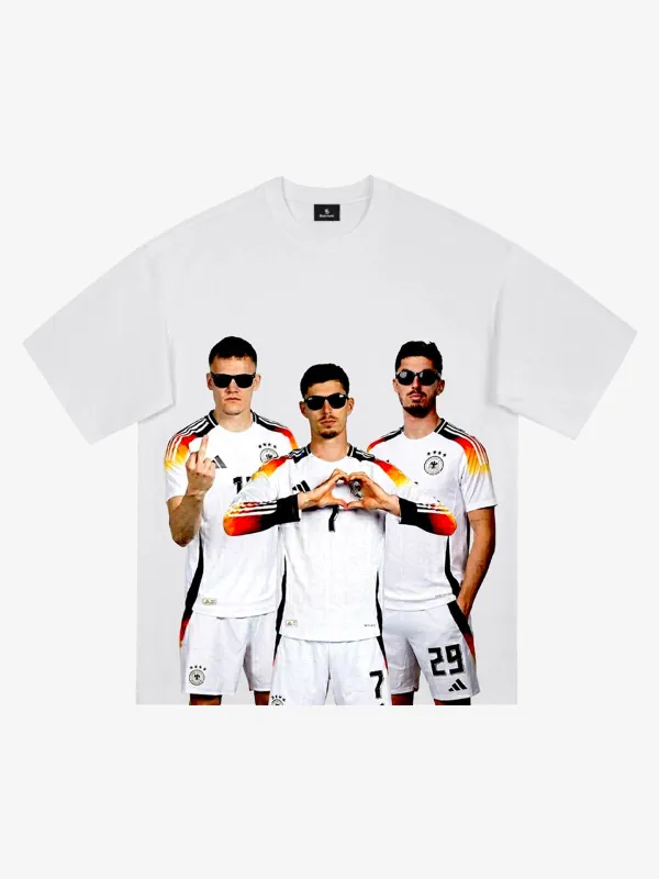 German Trio Graphic T-Shirt made by Thesupermade