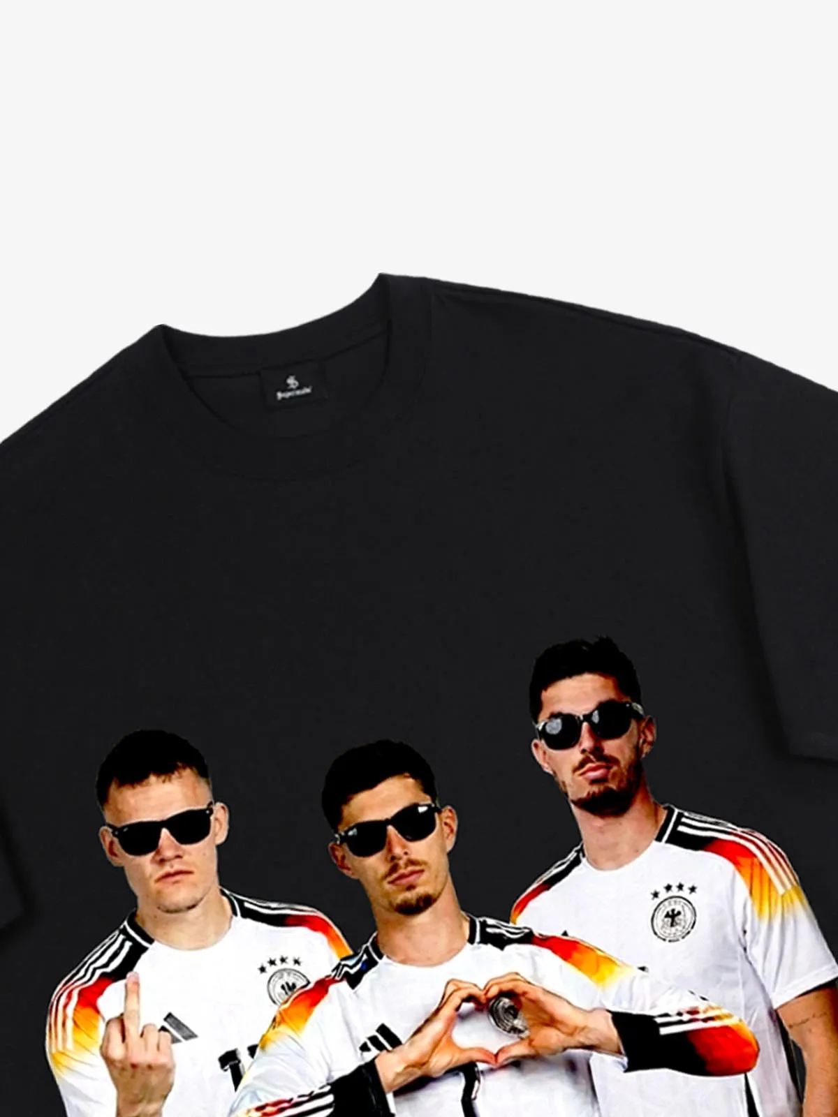 German Trio Graphic T-Shirt sold by Thesupermade product image thumbnail 5
