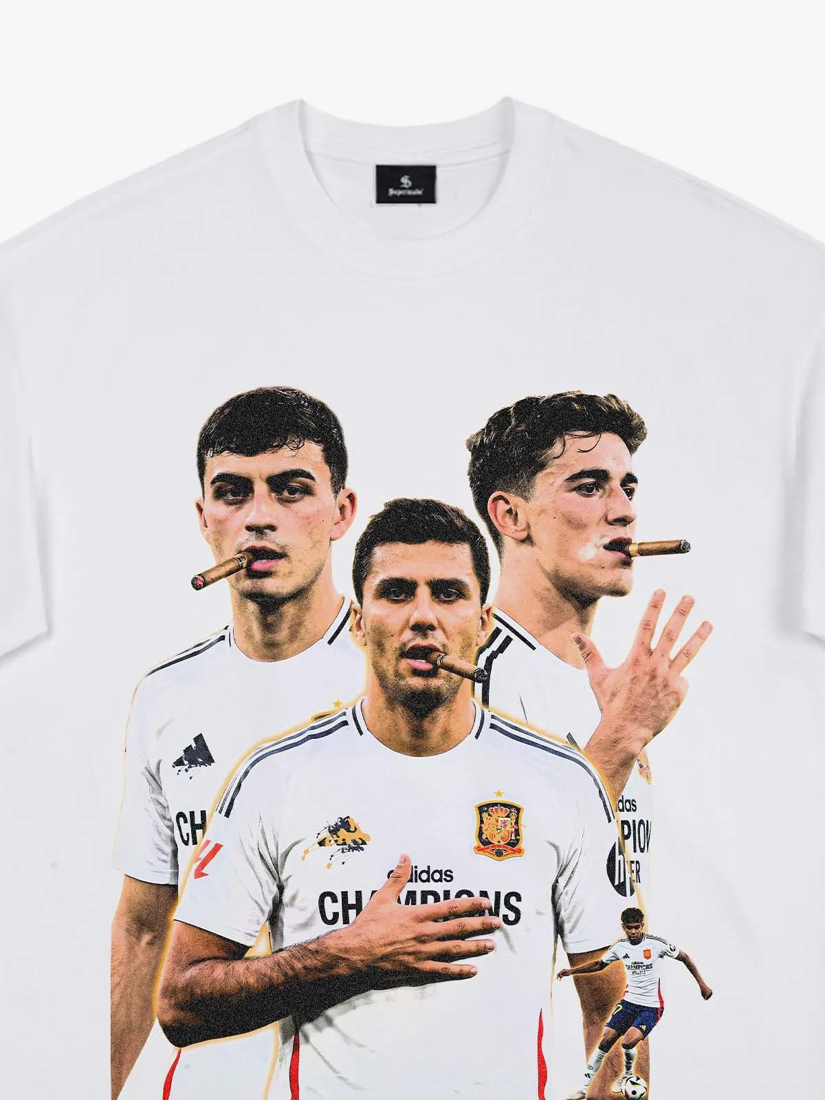 Spanish Engine Graphic T-Shirt sold by Thesupermade product image thumbnail 5