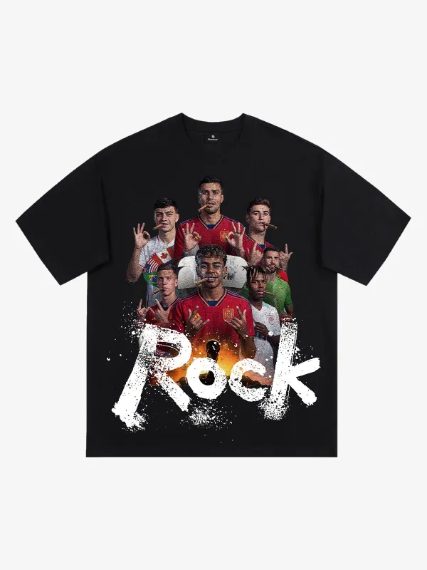 Spanish Rock Graphic T-Shirt made by Thesupermade