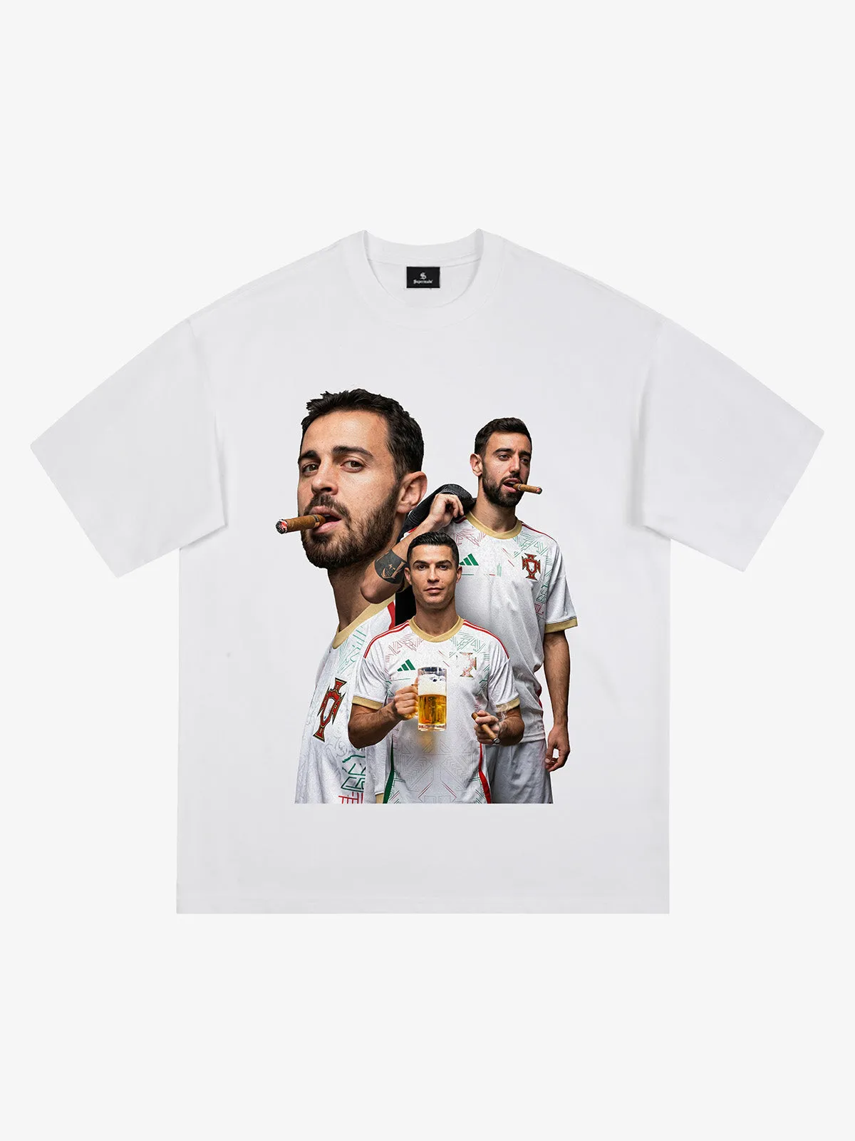 Portuguese Elite Graphic T-Shirt sold by Thesupermade product image thumbnail 3