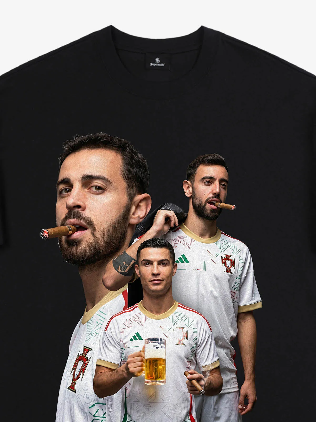 Portuguese Elite Graphic T-Shirt sold by Thesupermade product image thumbnail 5