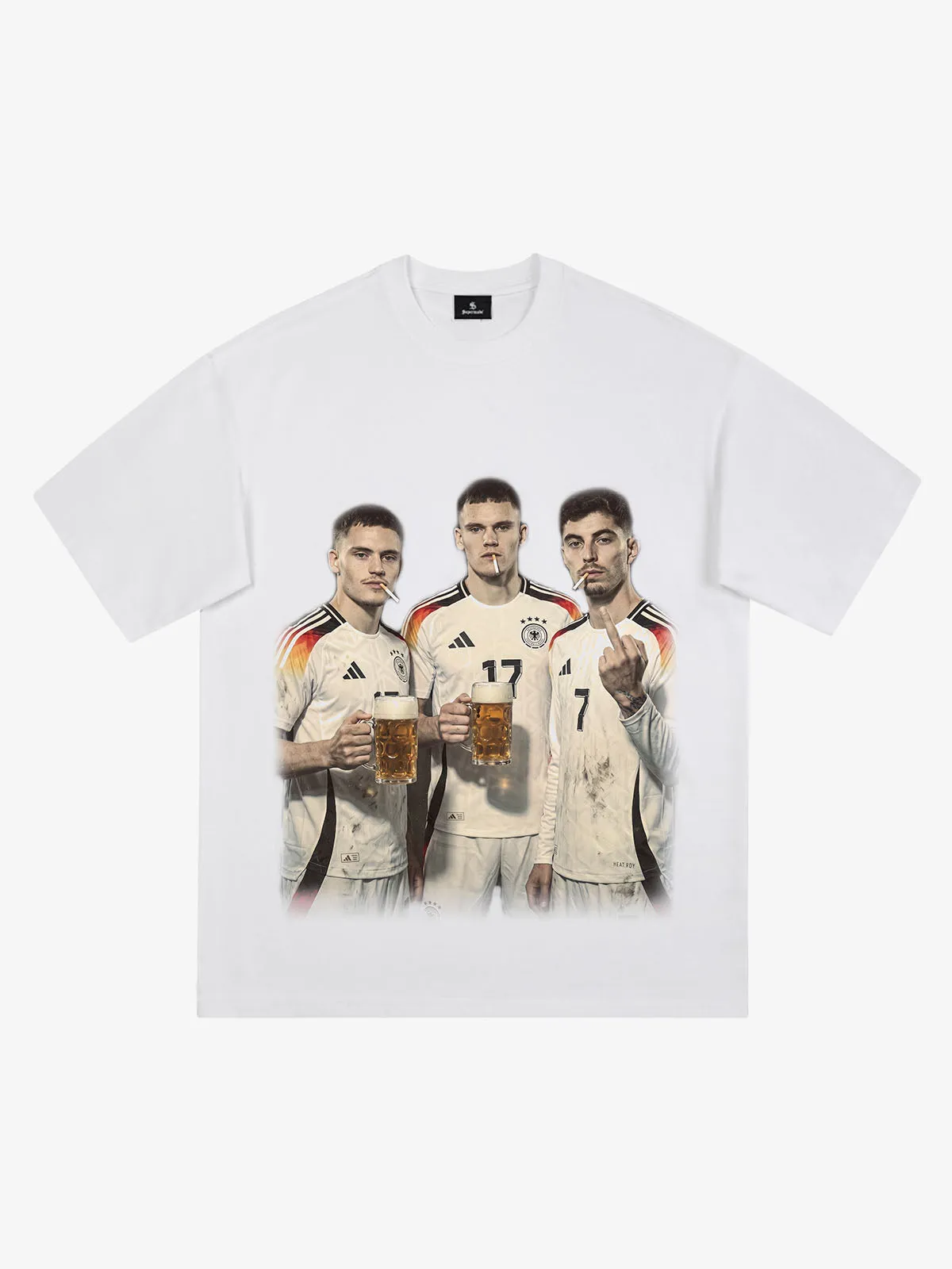 German Football Team T-Shirt sold by Thesupermade product image thumbnail 3