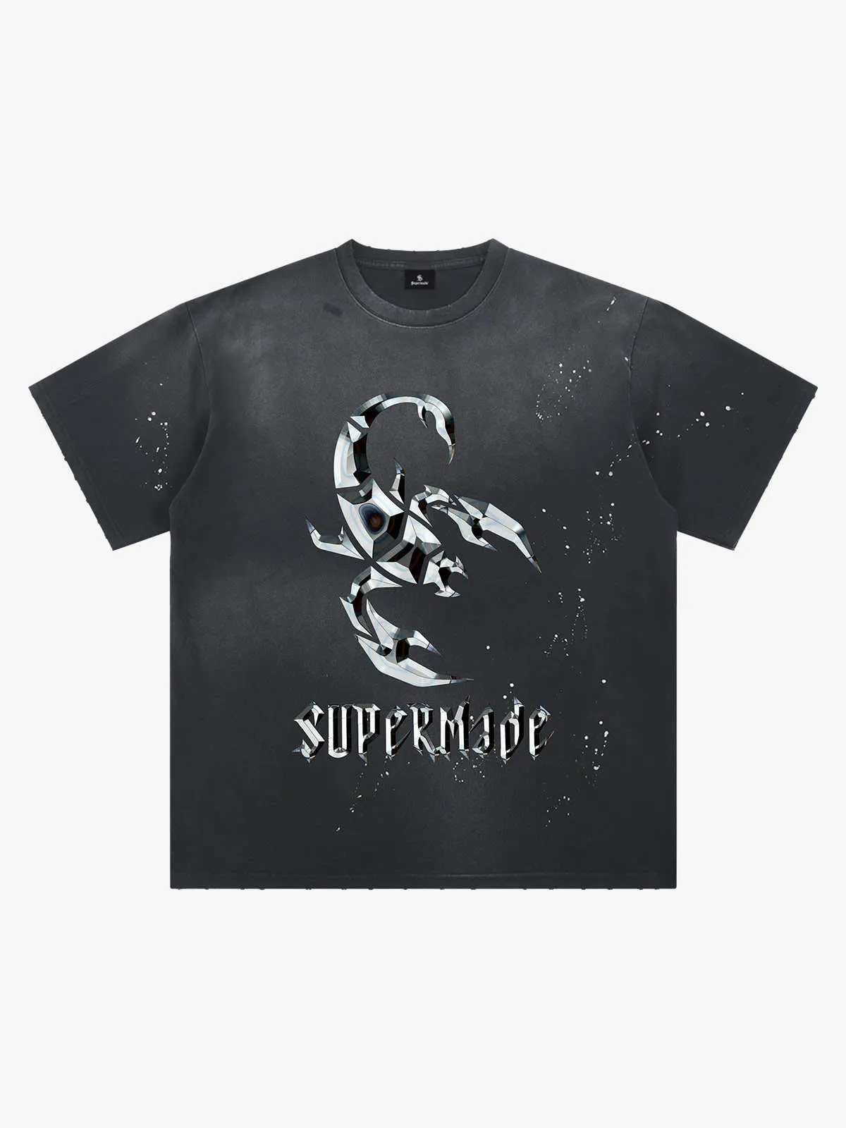 Vintage Scorpion Graphic Washed T-Shirt sold by Thesupermade product image thumbnail 2
