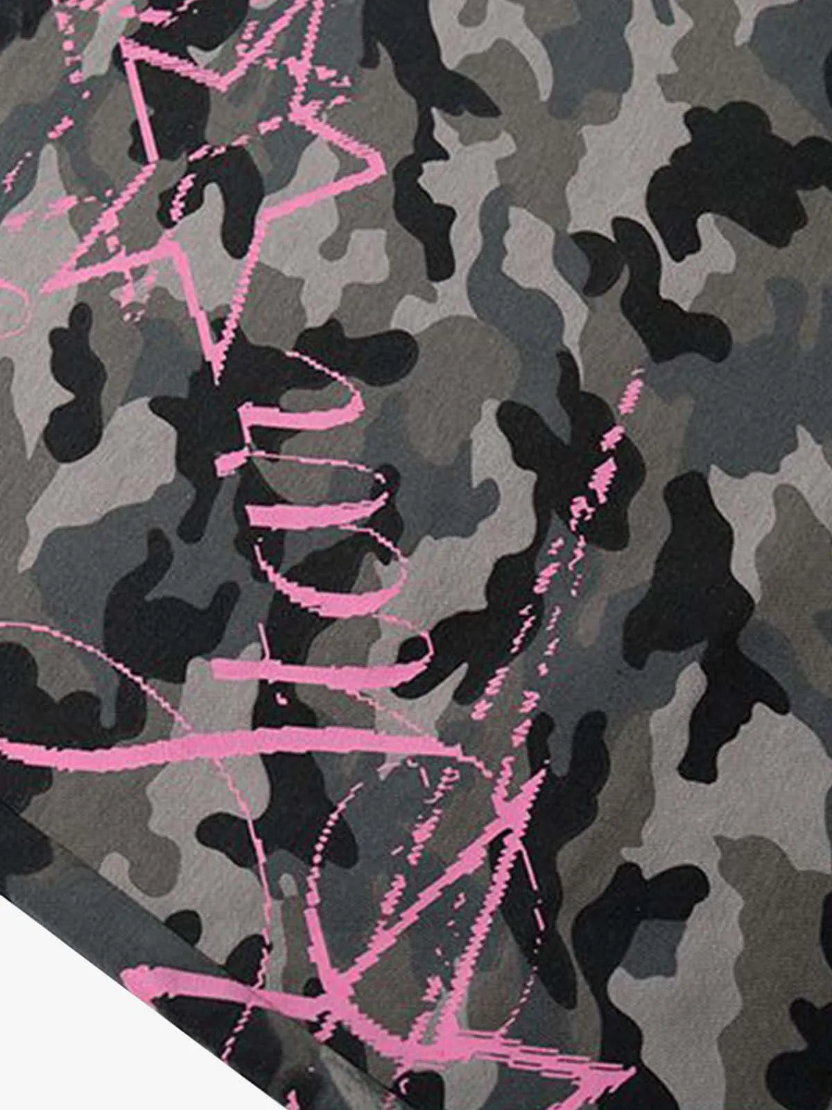 Y2K Camo Pink Print Barrel Sweatpants sold by Thesupermade product image thumbnail 3