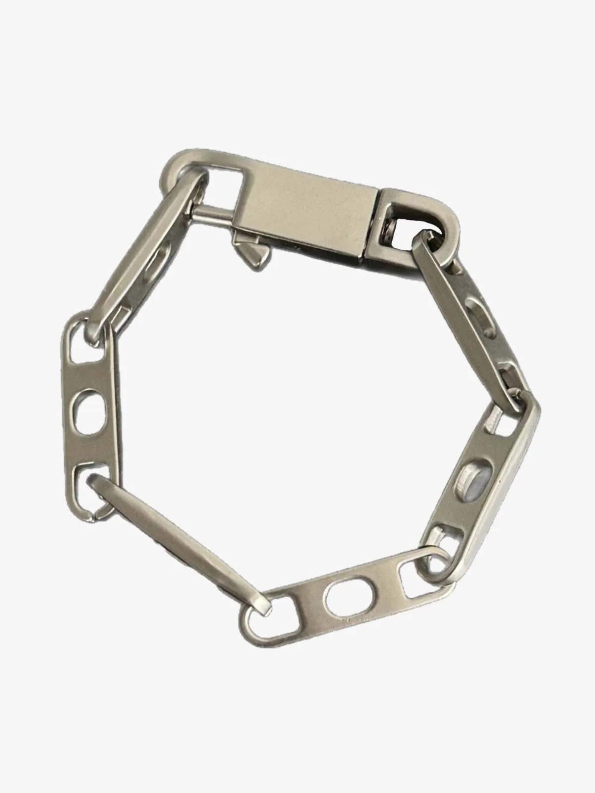 Industrial Metal Link Bracelet sold by Thesupermade product image thumbnail 5