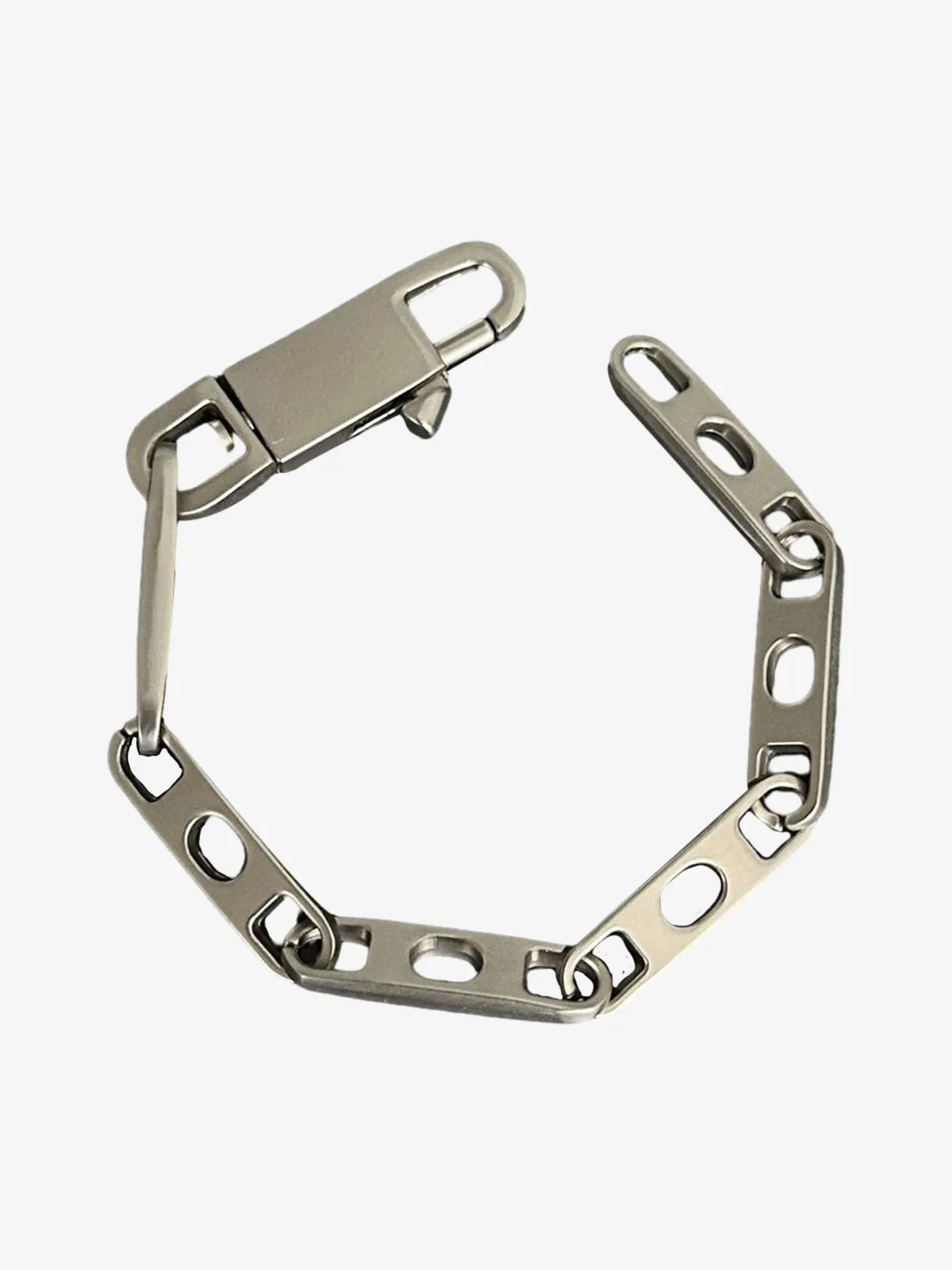 Industrial Metal Link Bracelet sold by Thesupermade product image thumbnail 4