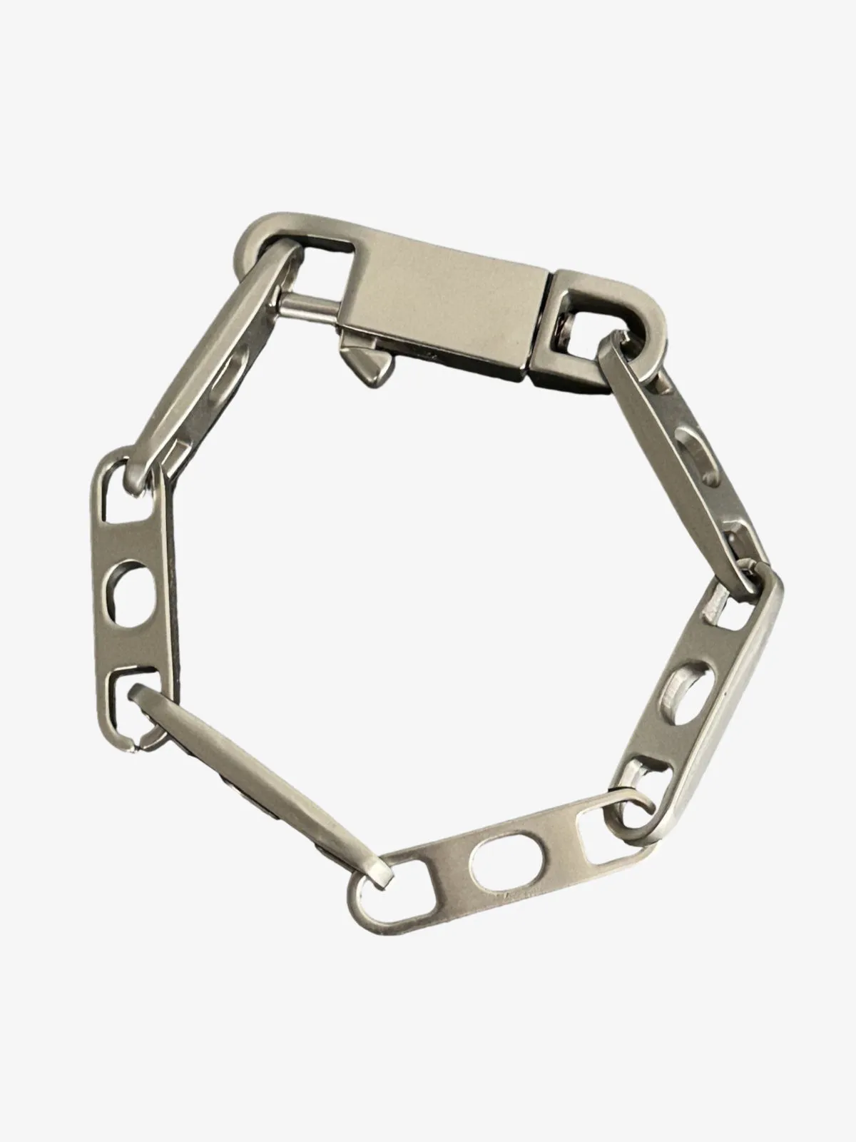 Industrial Metal Link Bracelet sold by Thesupermade