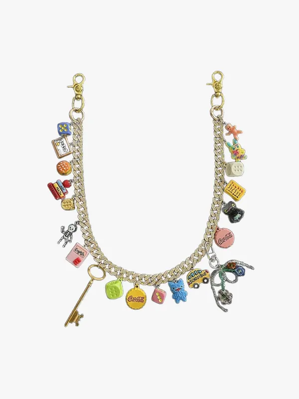 Multi-Charm Y2K Pants Chain made by Thesupermade