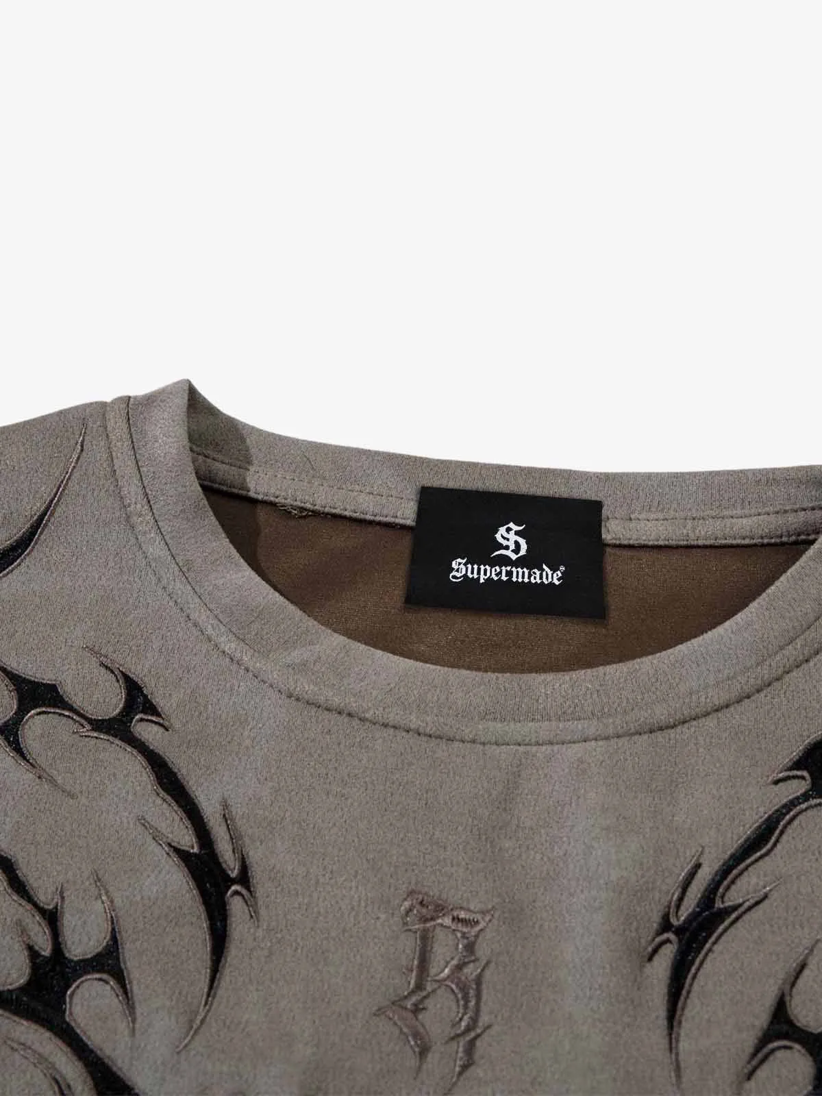 Tribal Thorn Graphic Casual T-Shirt sold by Thesupermade product image thumbnail 5