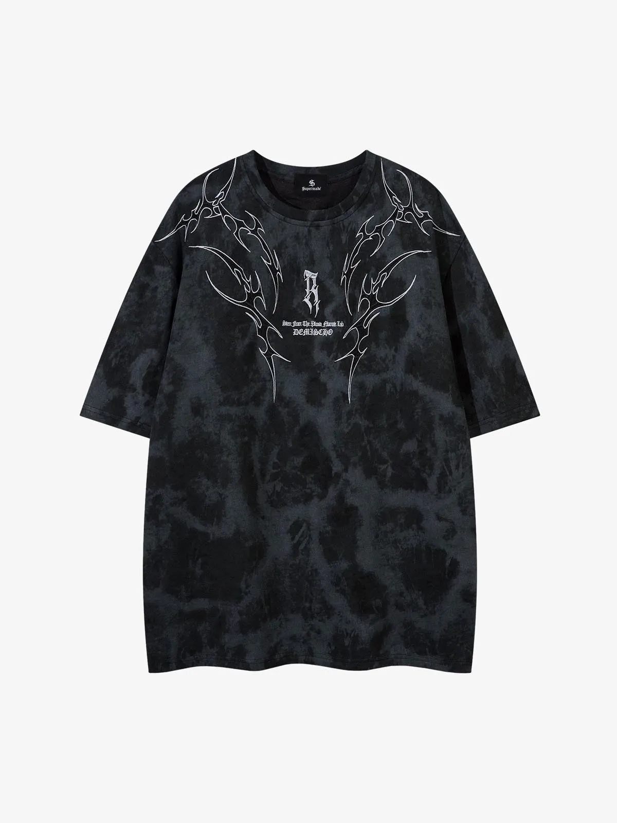 Tribal Thorn Graphic Casual T-Shirt sold by Thesupermade product image thumbnail 2