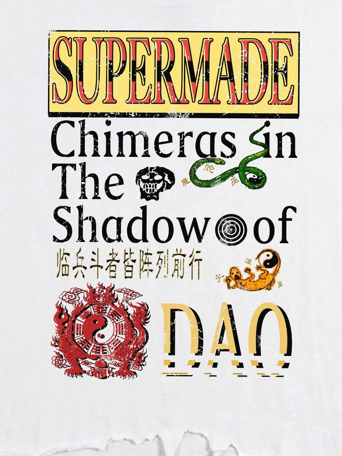 Mythological Graphic Cropped Tee sold by Thesupermade product image thumbnail 3