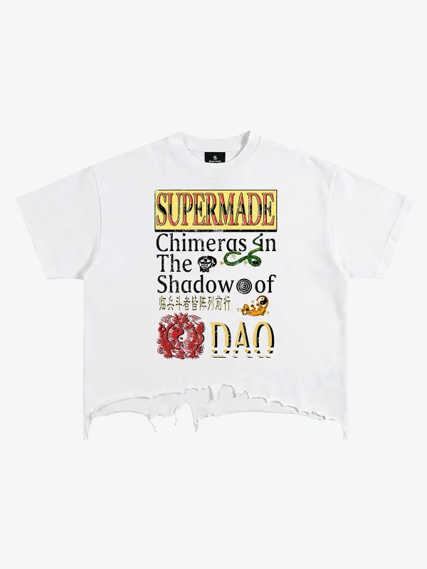 Mythological Graphic Cropped Tee made by Thesupermade
