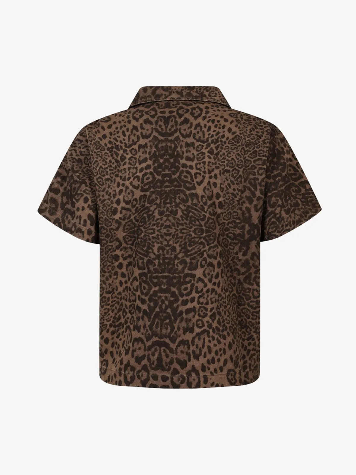 Leopard Short Sleeve Shirt sold by Thesupermade product image thumbnail 2