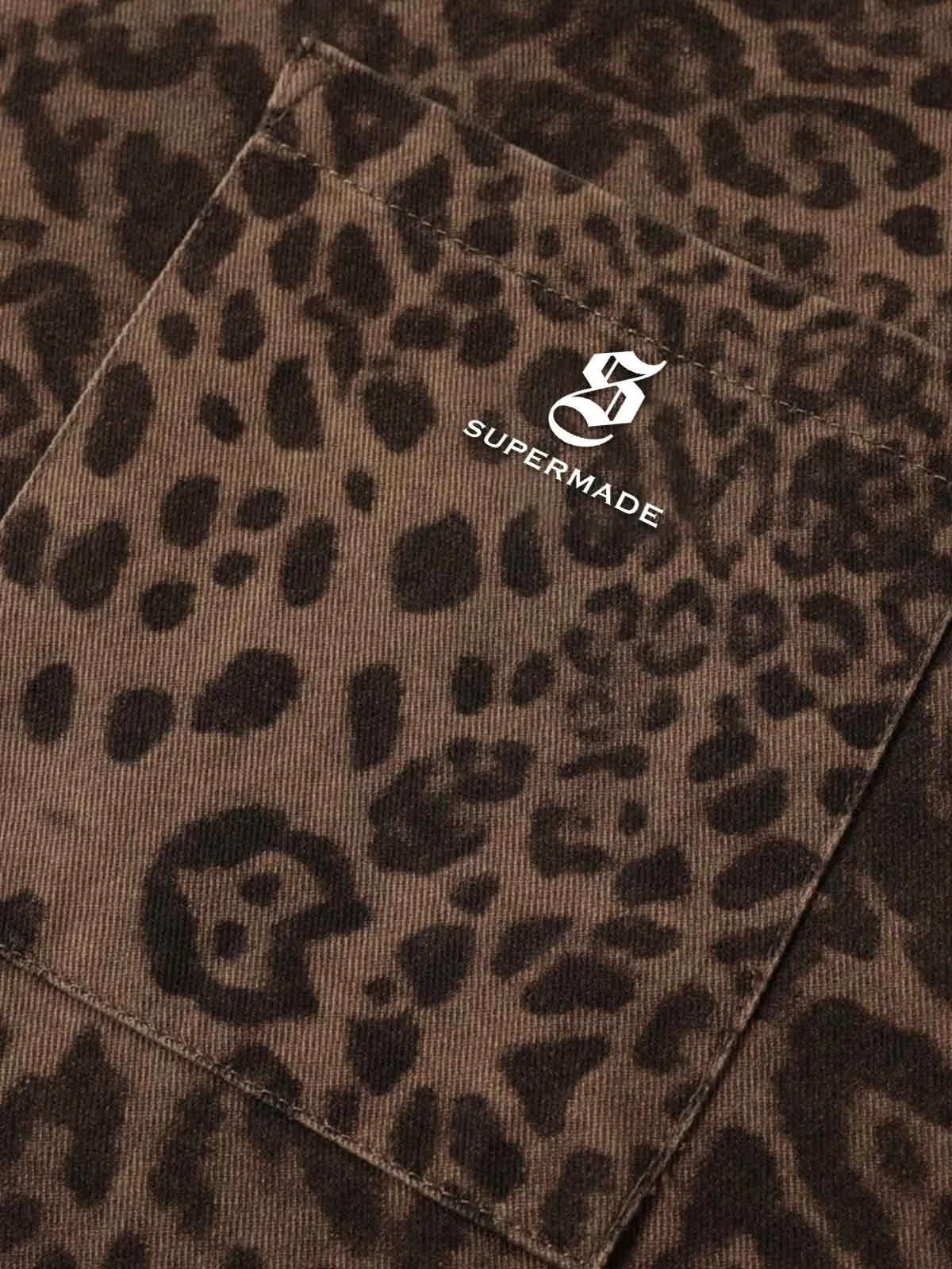 Leopard Short Sleeve Shirt sold by Thesupermade product image thumbnail 3