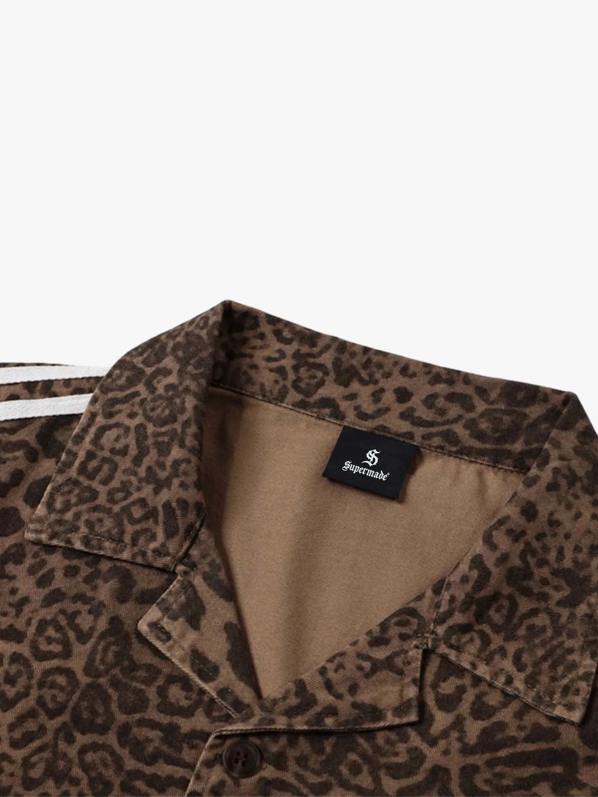 Leopard Short Sleeve Shirt sold by Thesupermade product image thumbnail 4