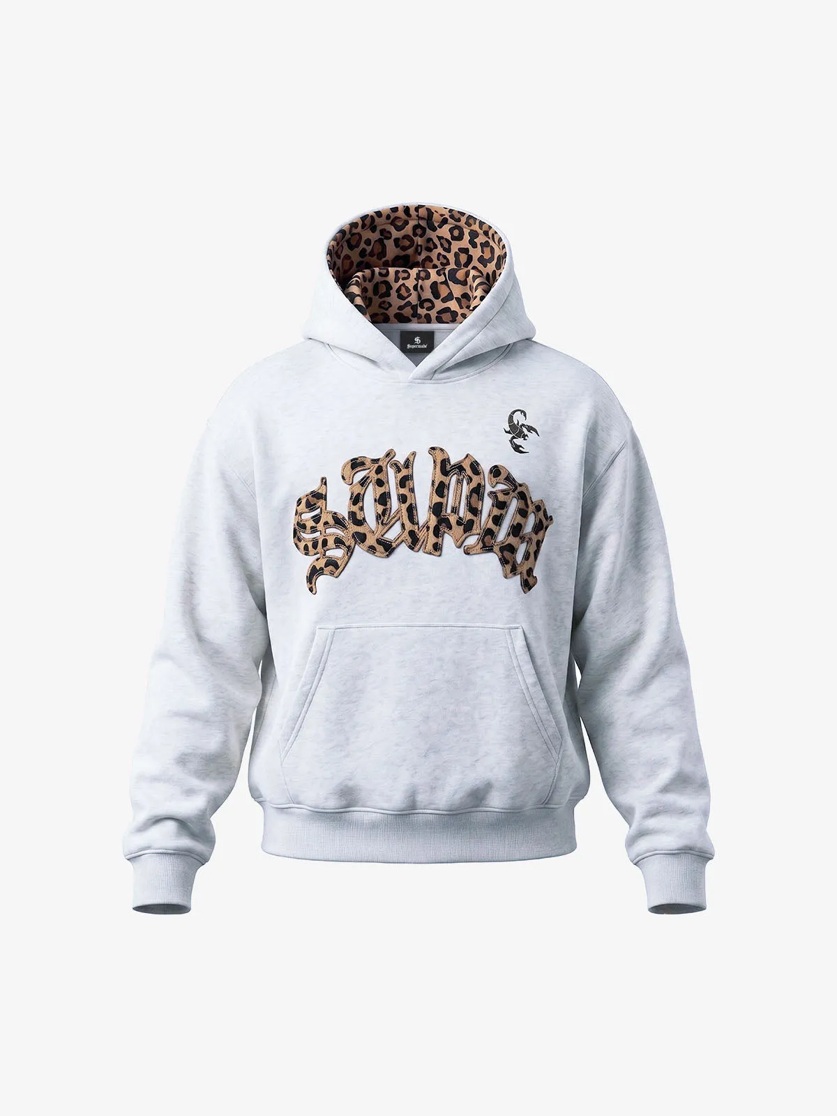 Leopard Patchwork Hoodie & Trousers Set sold by Thesupermade product image thumbnail 3