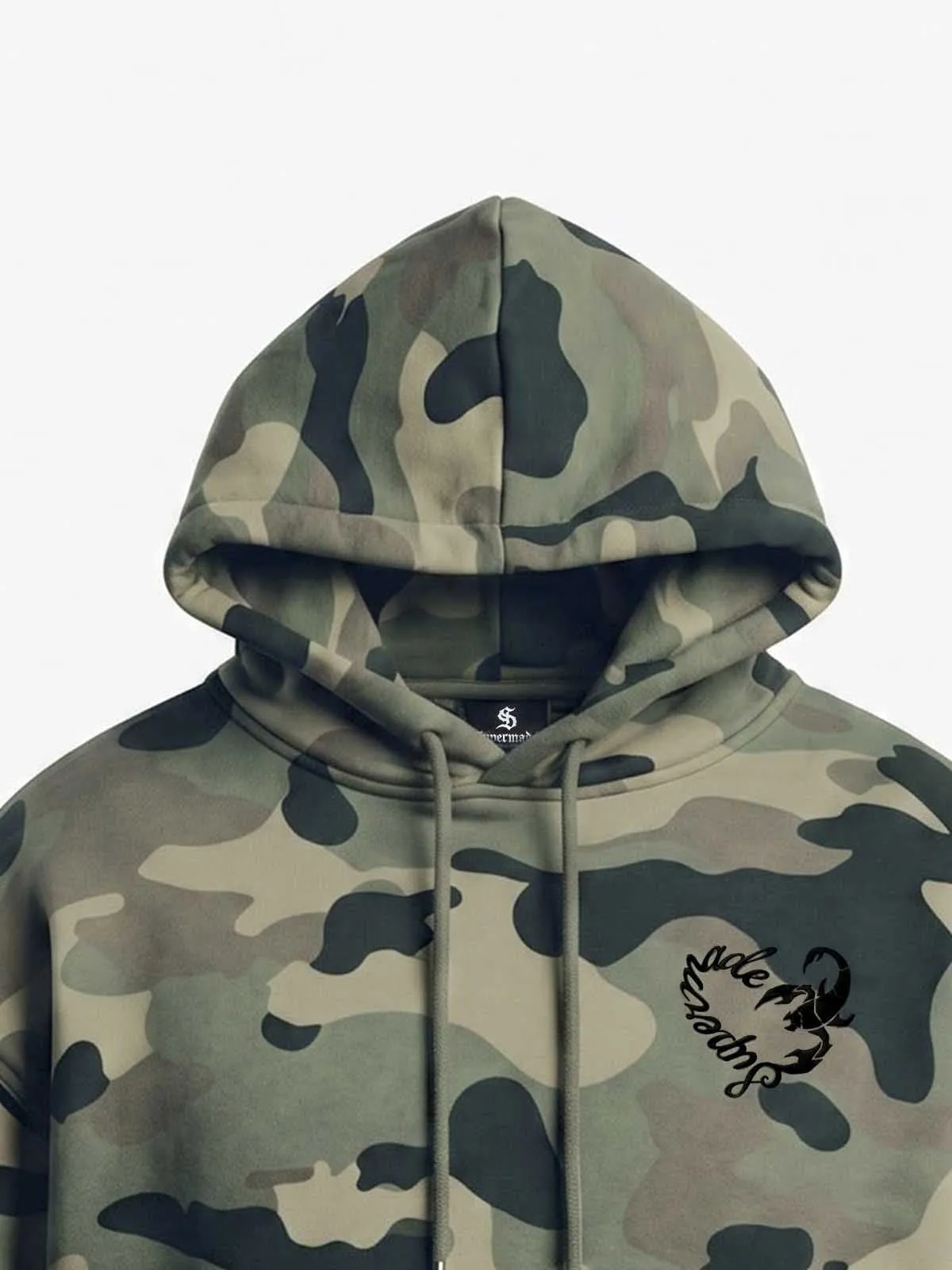 Camo Knit Hoodie sold by Thesupermade product image thumbnail 3