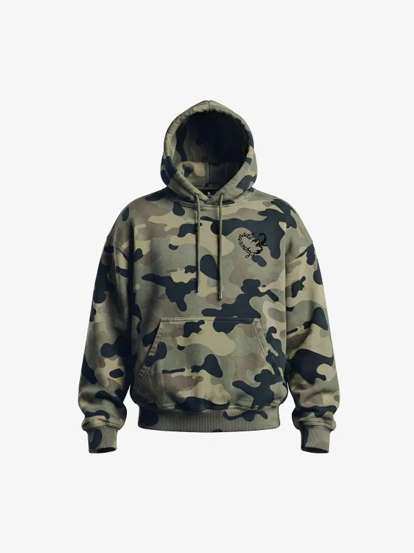 Camo Knit Hoodie made by Thesupermade