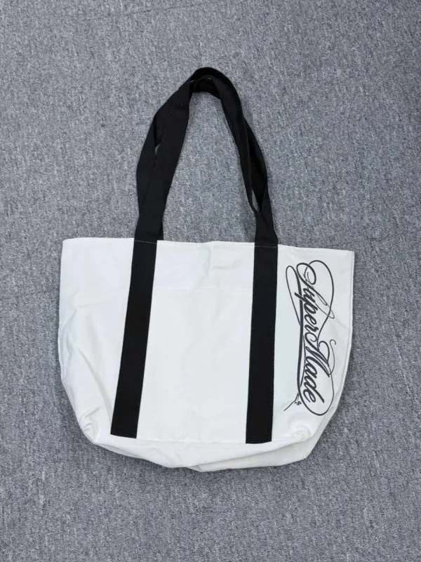 Back To School Canvas Tote Bag made by Thesupermade