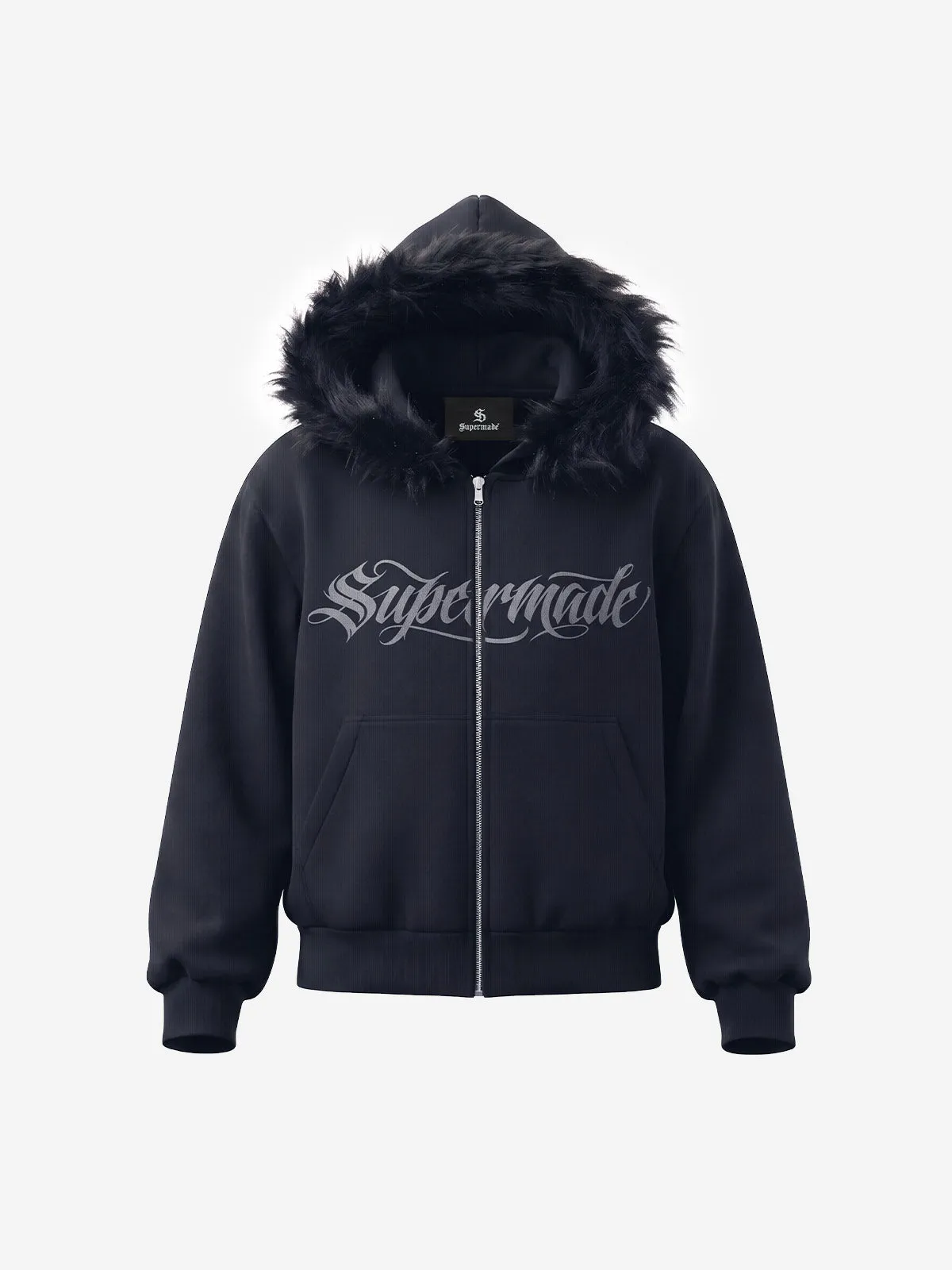 Fleece Hoodie Cardigan Set sold by Thesupermade product image thumbnail 3