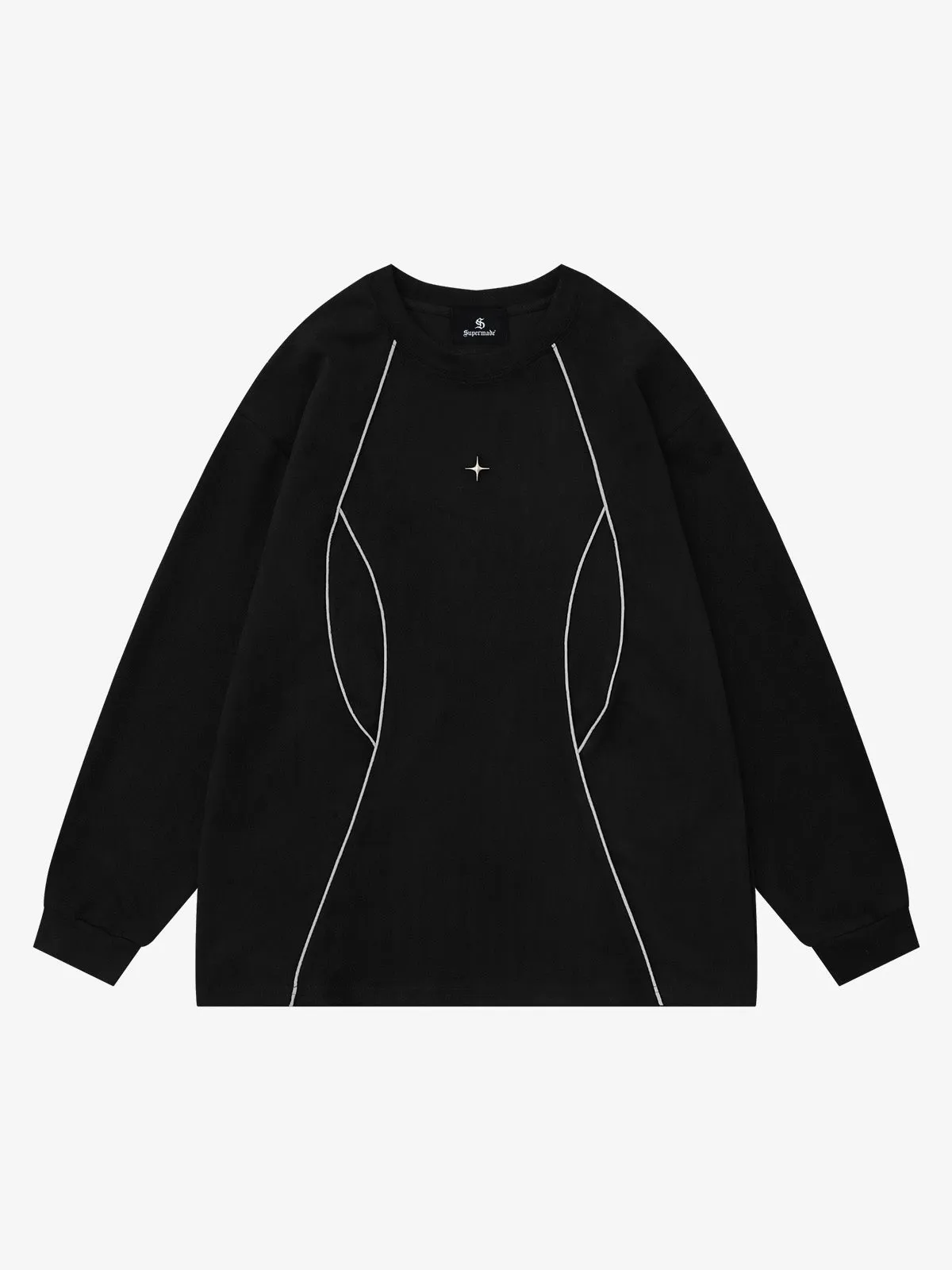 Reflective Deconstructed Sweatshirt sold by Thesupermade product image thumbnail 3