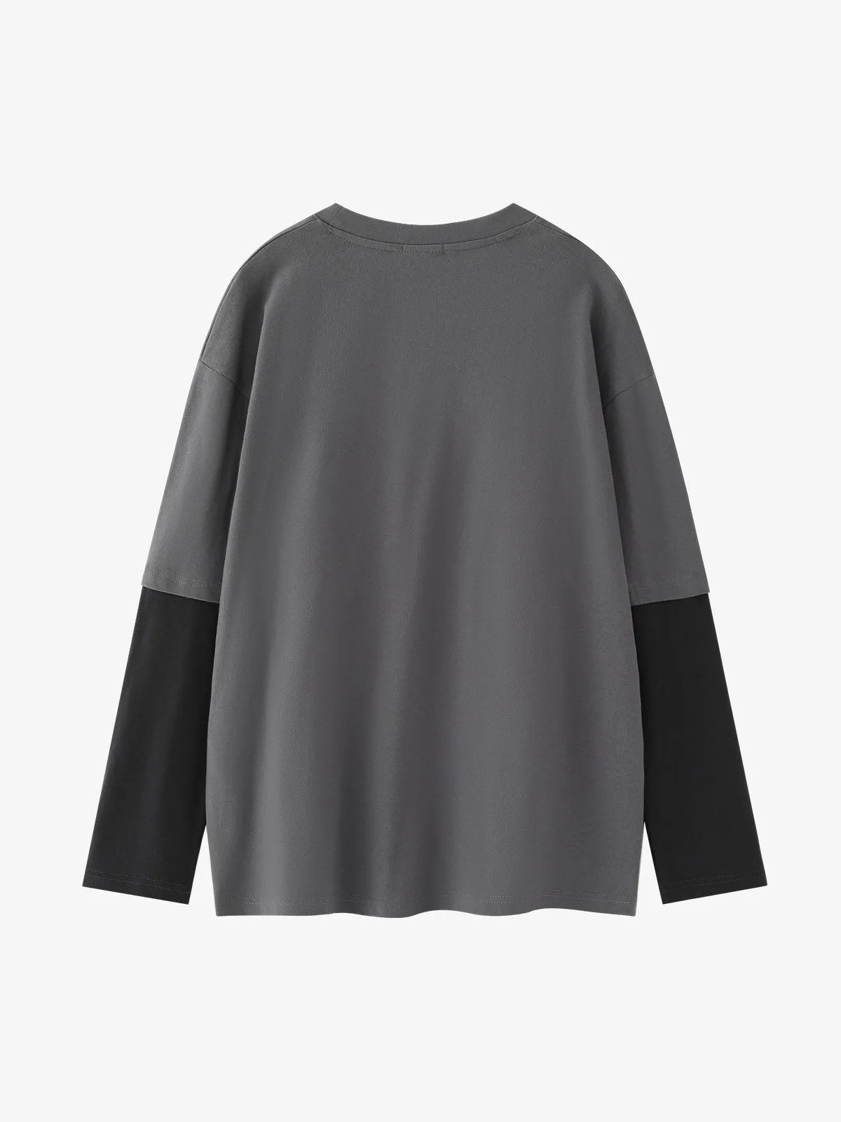 Graffiti Patchwork Long Sleeve Tee sold by Thesupermade product image thumbnail 4