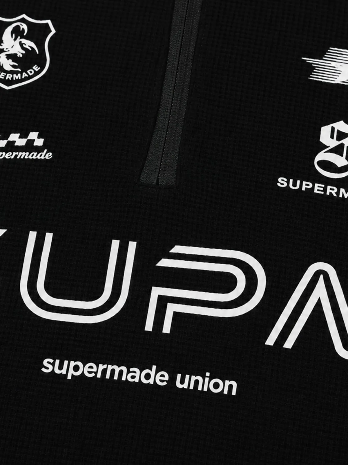 F1 Racing Waffle Half-Zip Tee sold by Thesupermade product image thumbnail 5